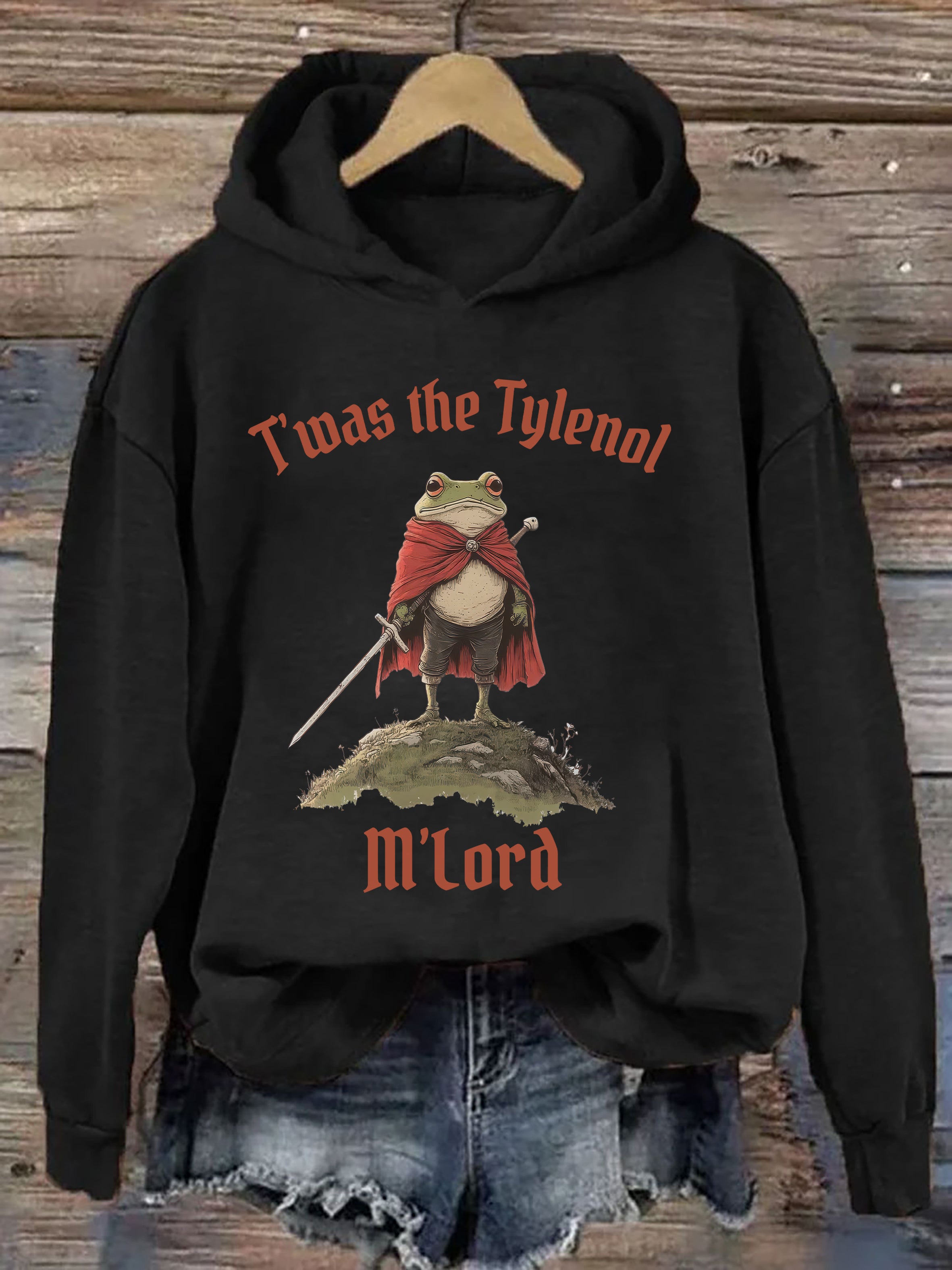 Twas the Tylenol M'lord Hoodie
