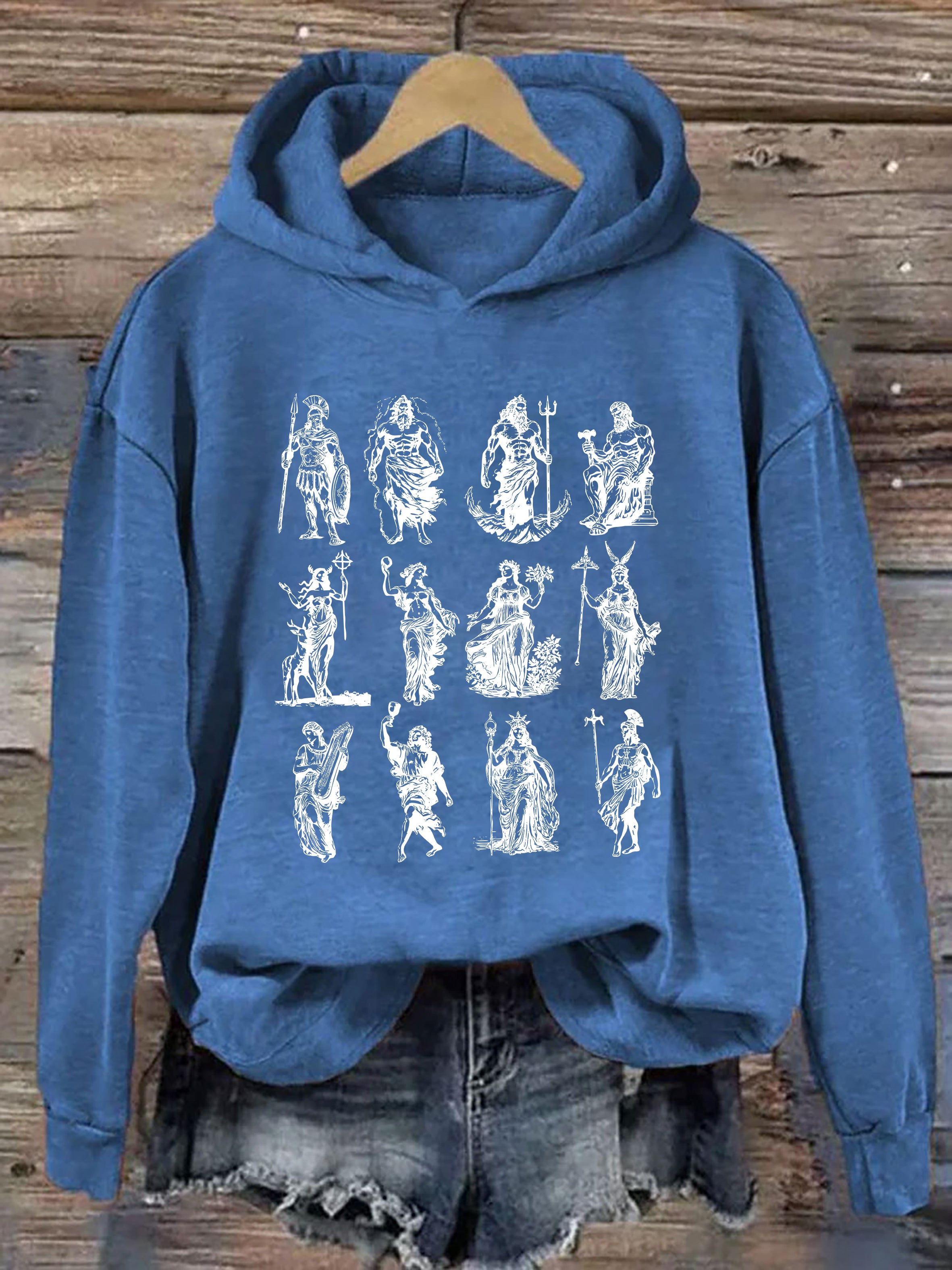 Classic Olympian Gods Hoodie