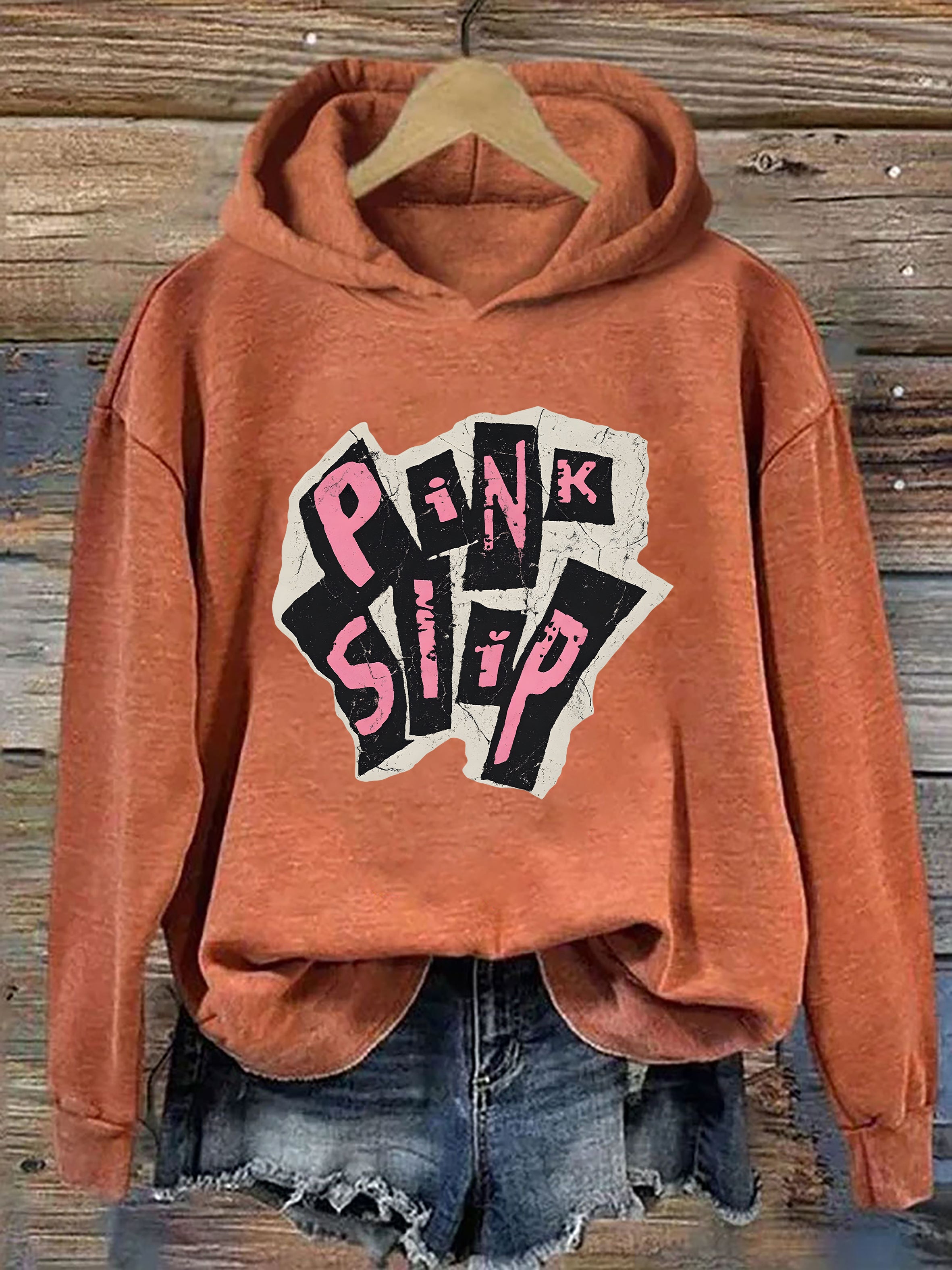Pink Slip Hoodie
