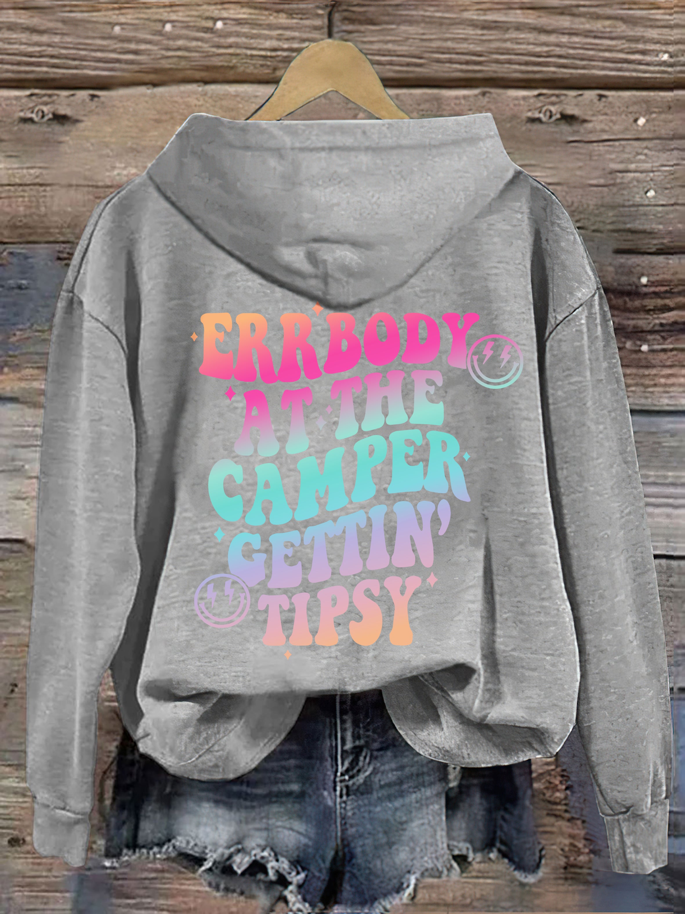 Errbody At The Camper Gettin' Tipsy Hoodie