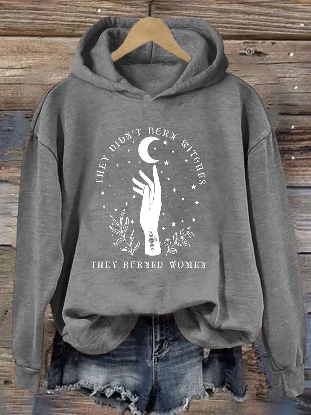 They Didn't Burn Witches They Burned Women Hoodie