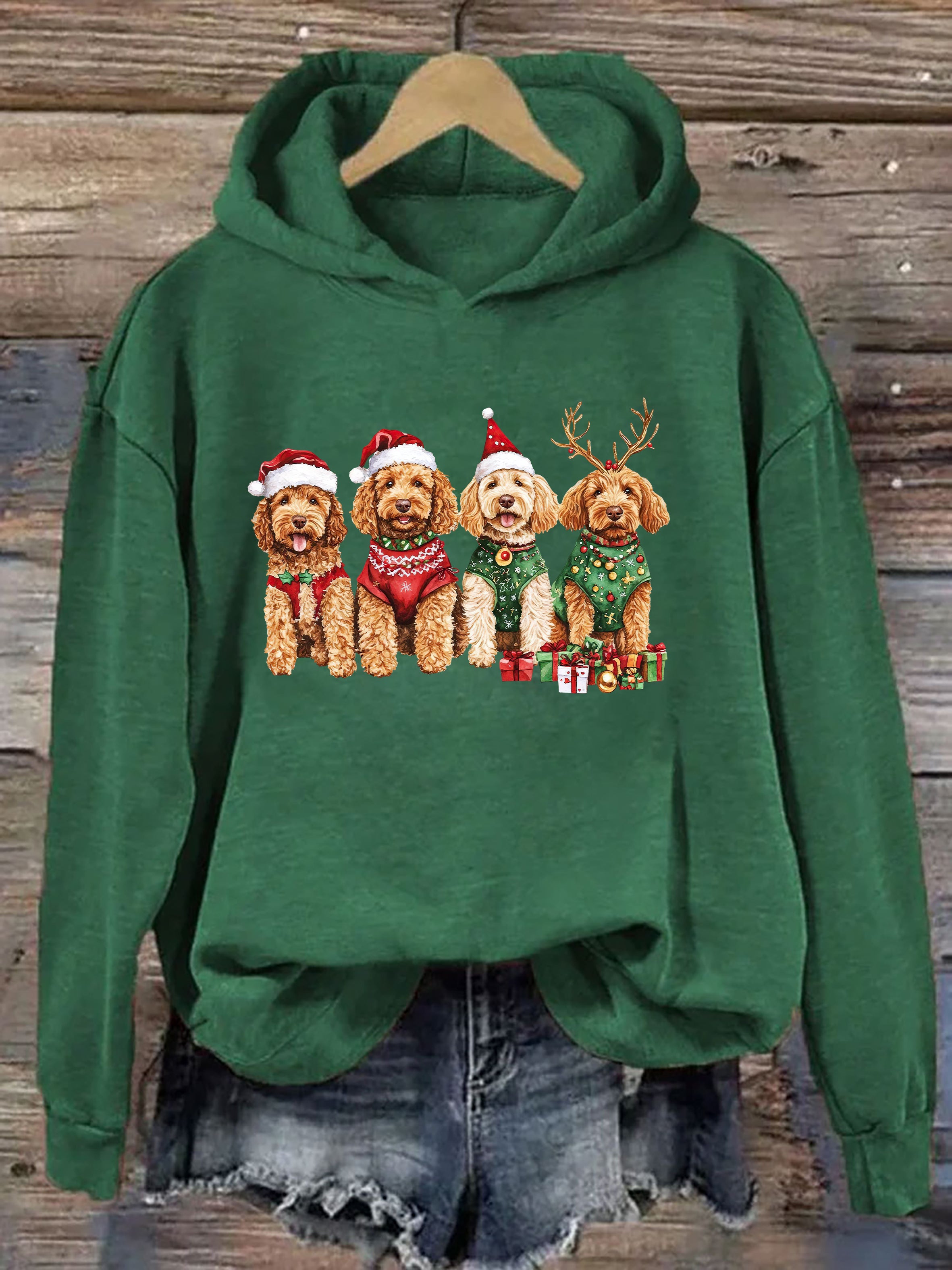 Christmas Dog Hoodie