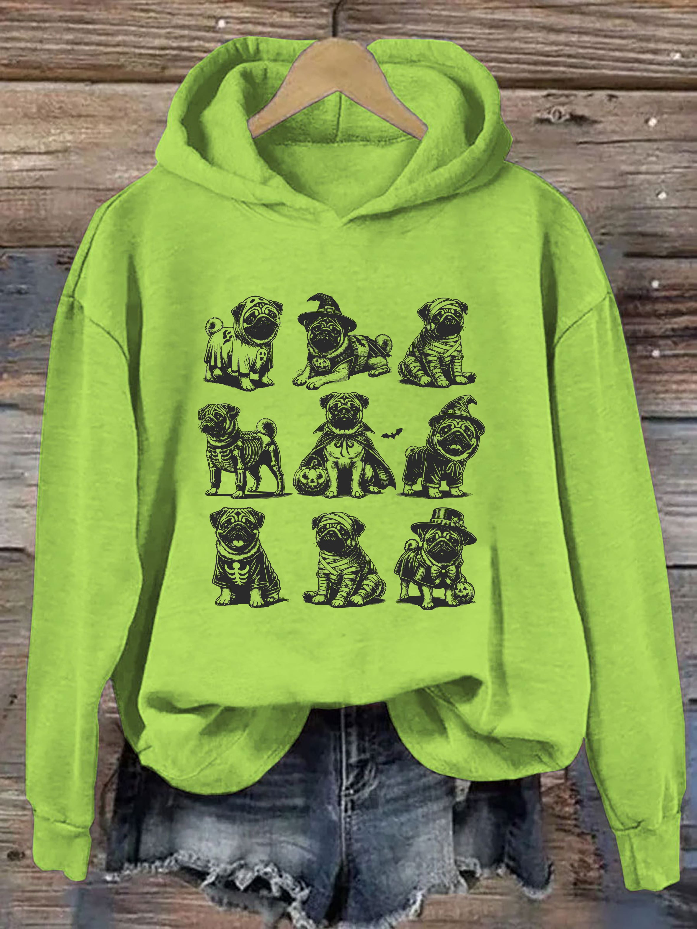 Pug Halloween Hoodie