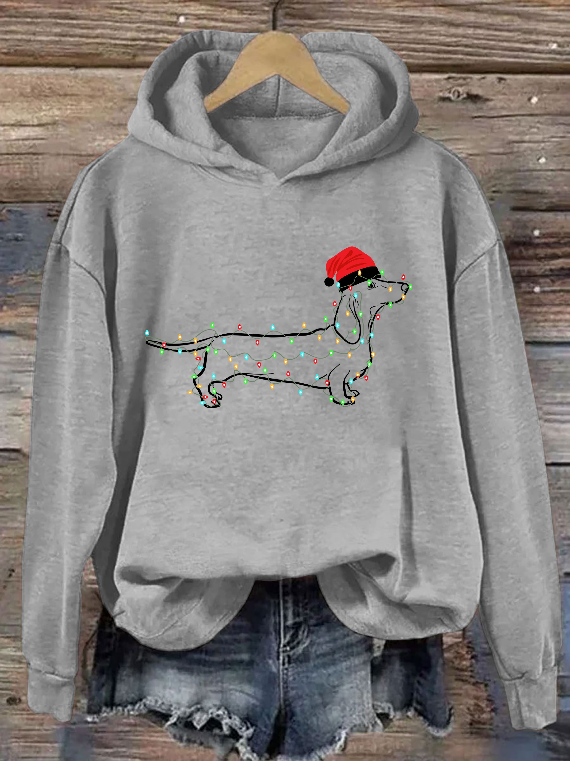 Christmas Dachshund Hoodie