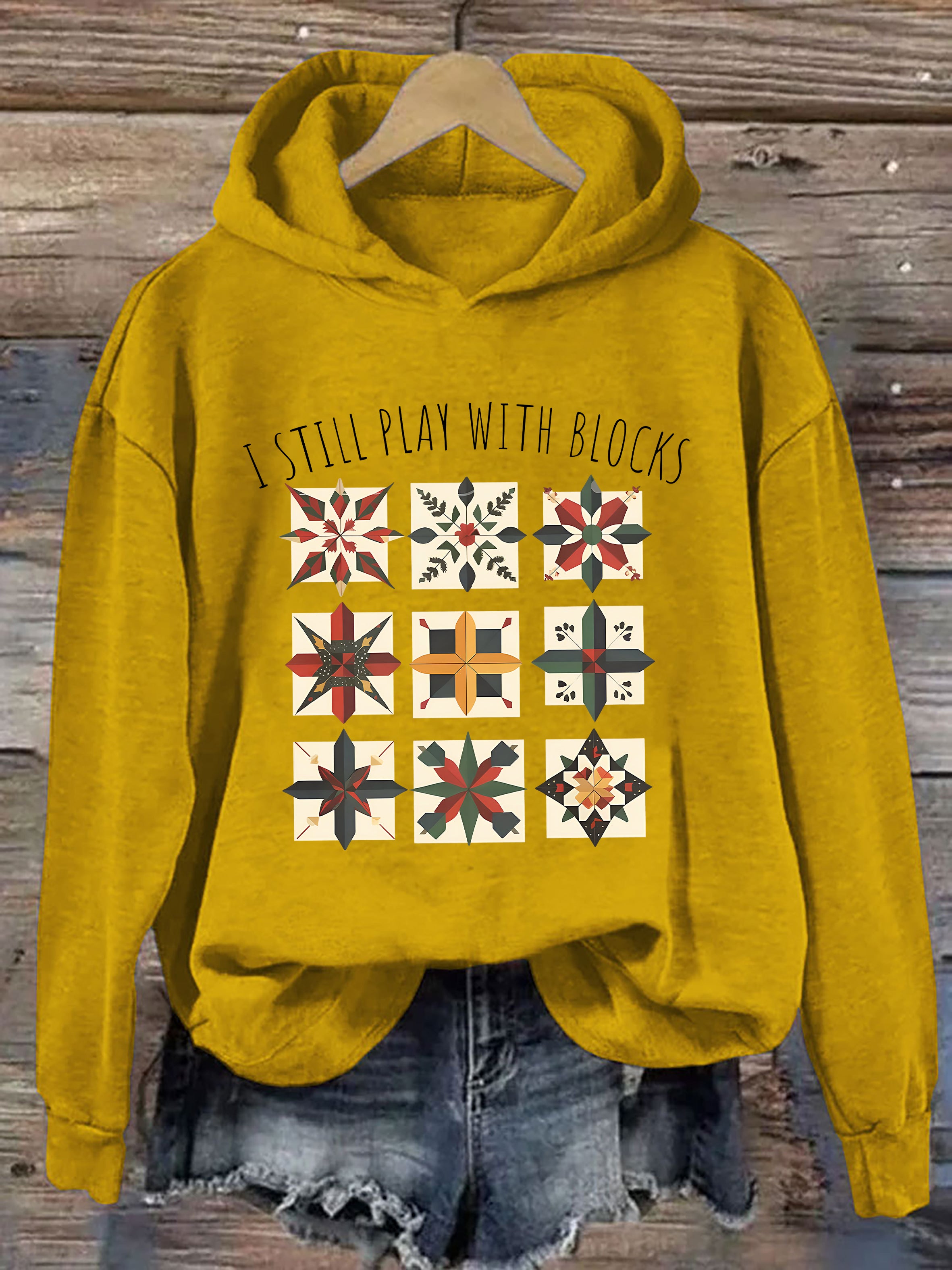 I Still Play With Blocks Hoodie Hoodie