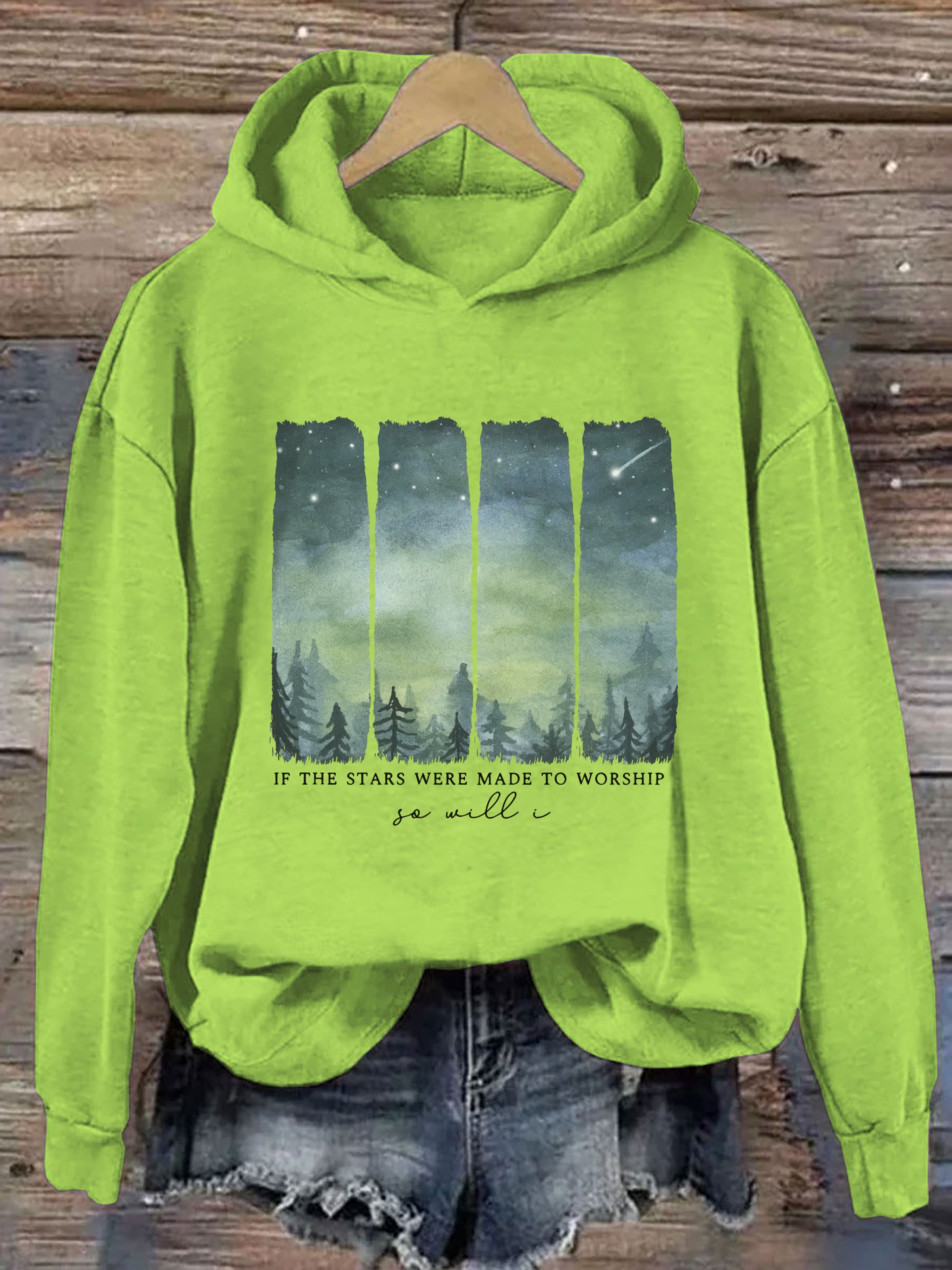 If The Stars Were Made To Worship Hoodie