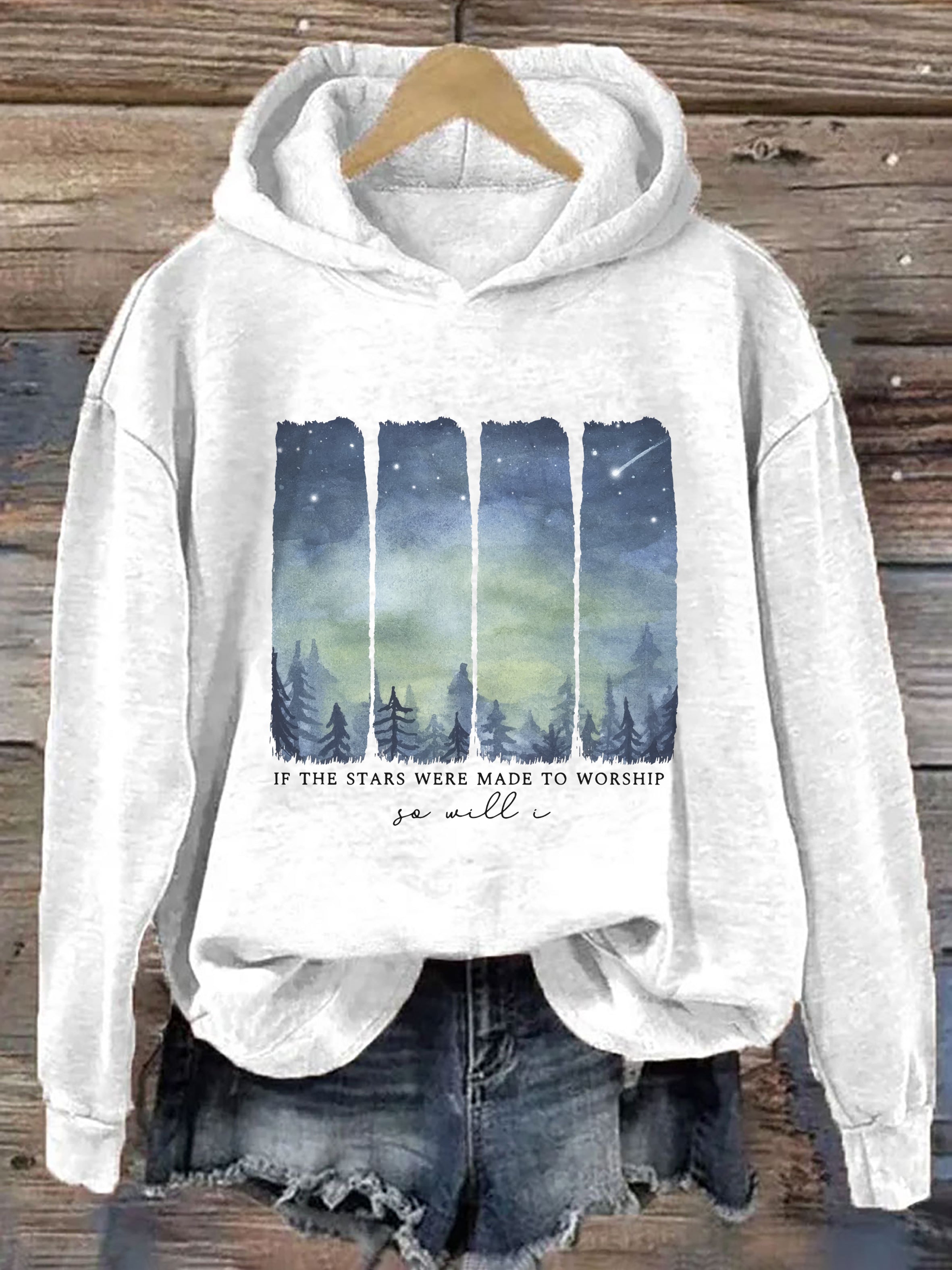 If The Stars Were Made To Worship Hoodie