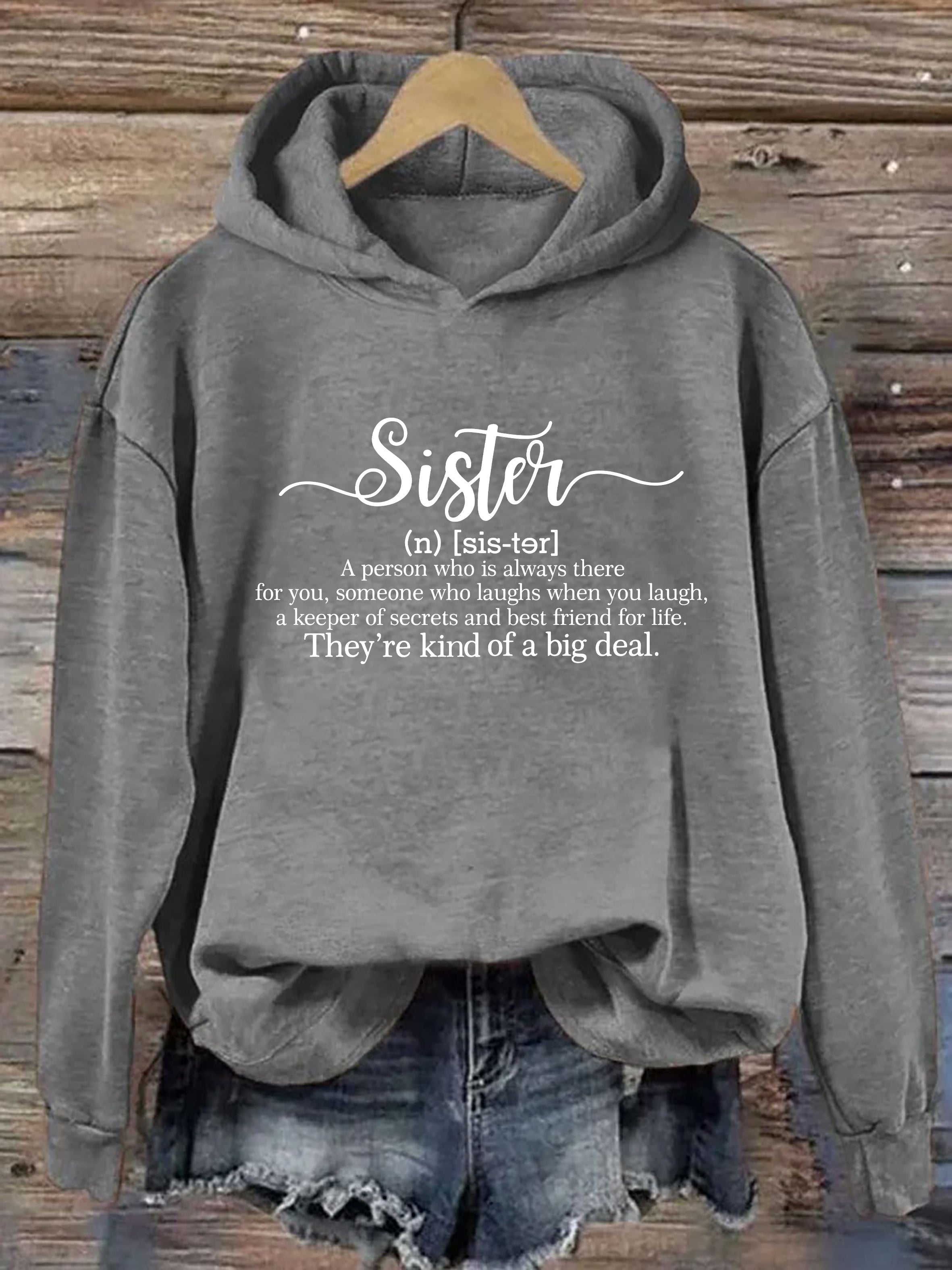 Sister Dictionary Hoodie