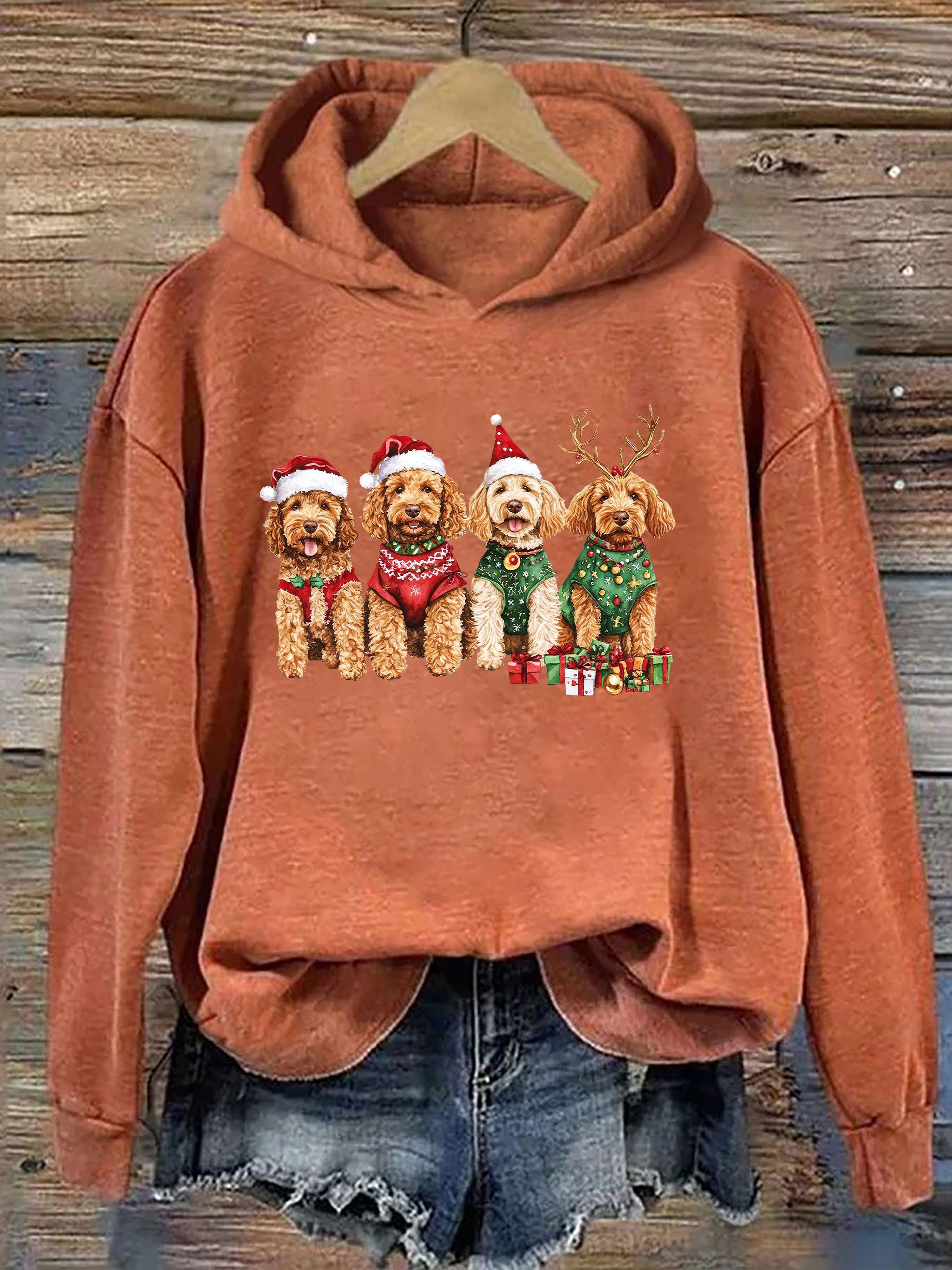 Christmas Dog Hoodie