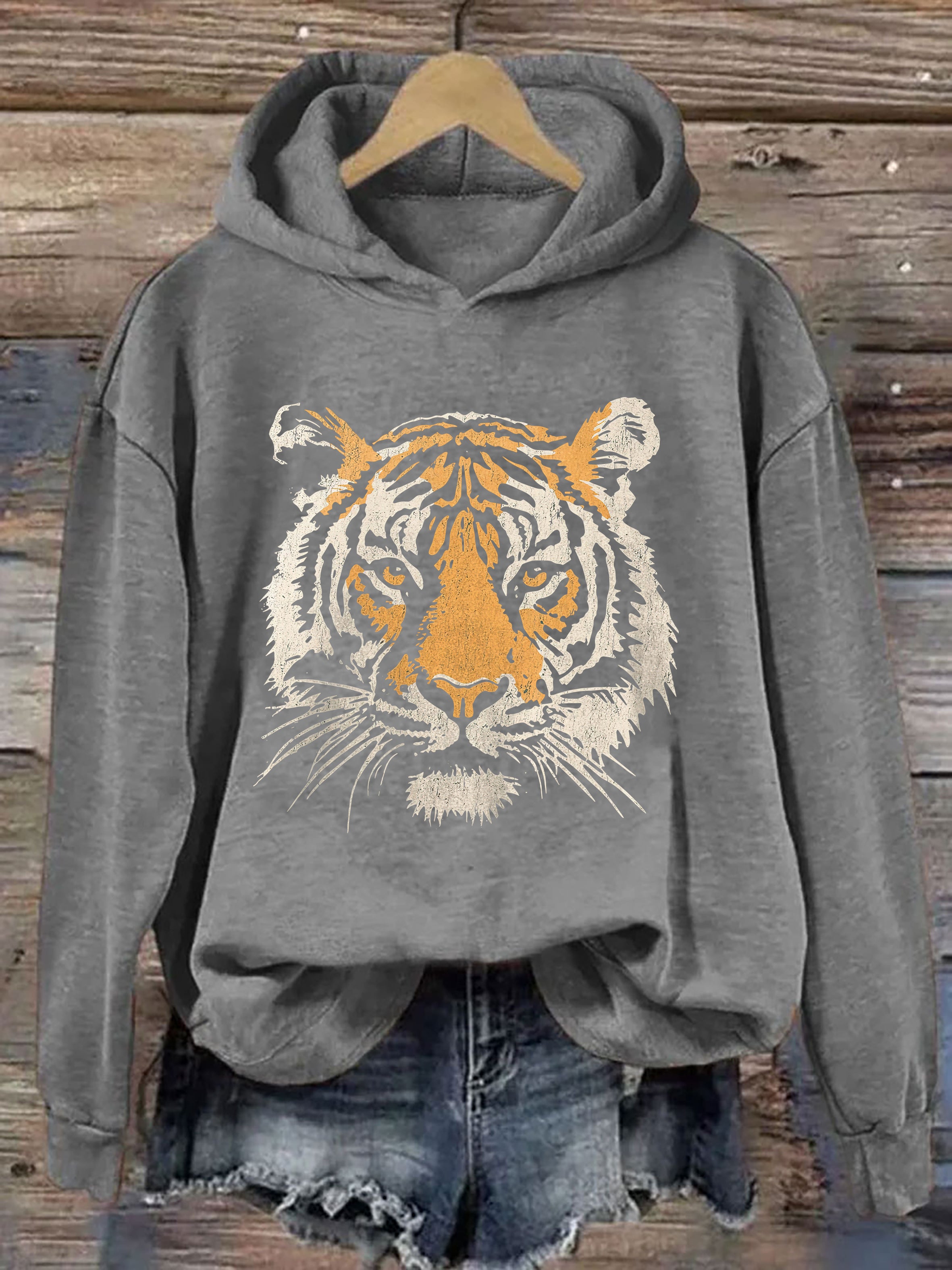 Vintage Tiger Hoodie