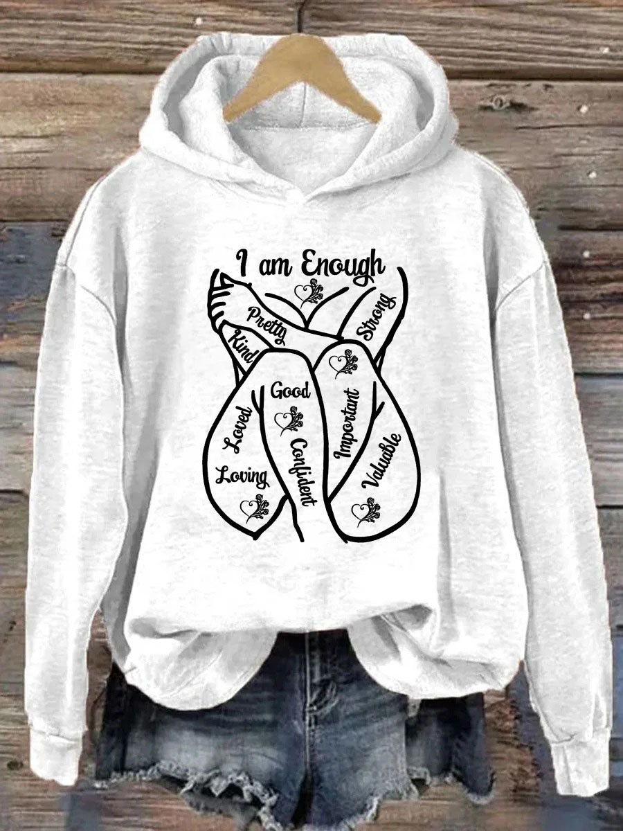 I AM Enough Hoodie