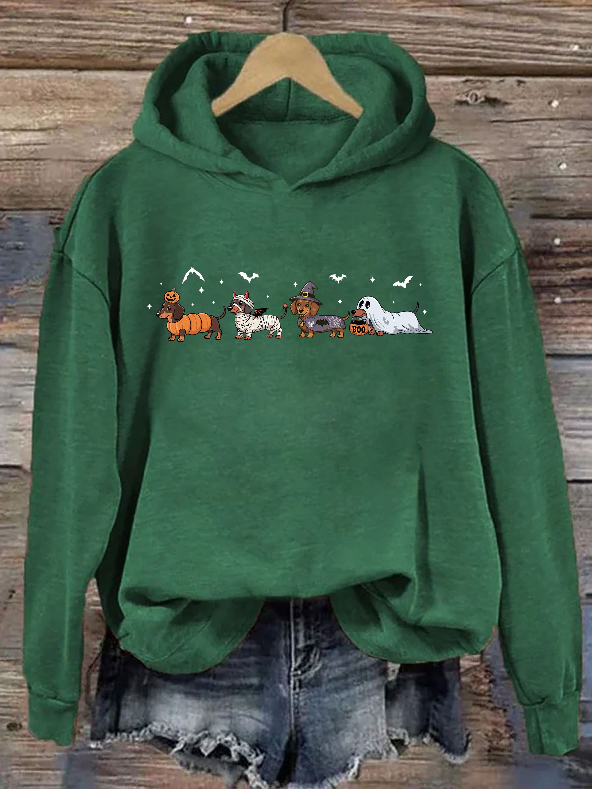 Halloween Dachshund Hoodie