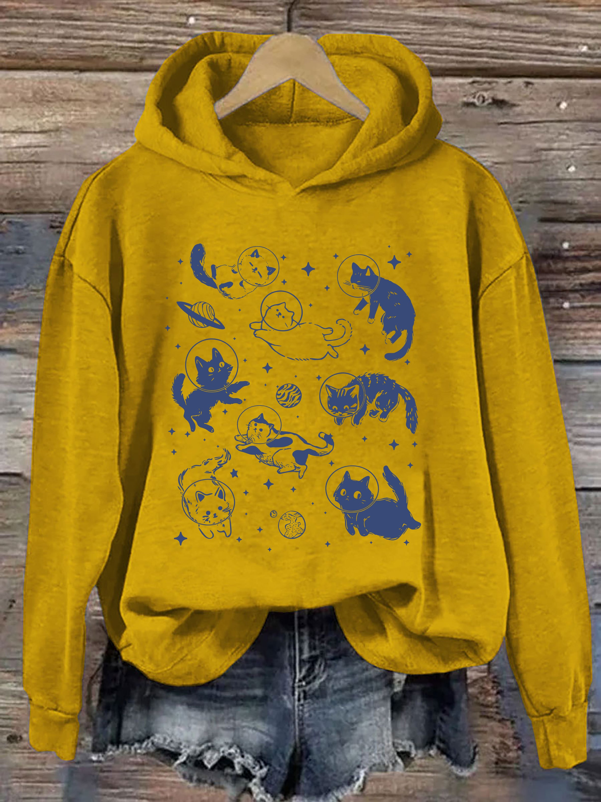 Cats In Space Hoodie