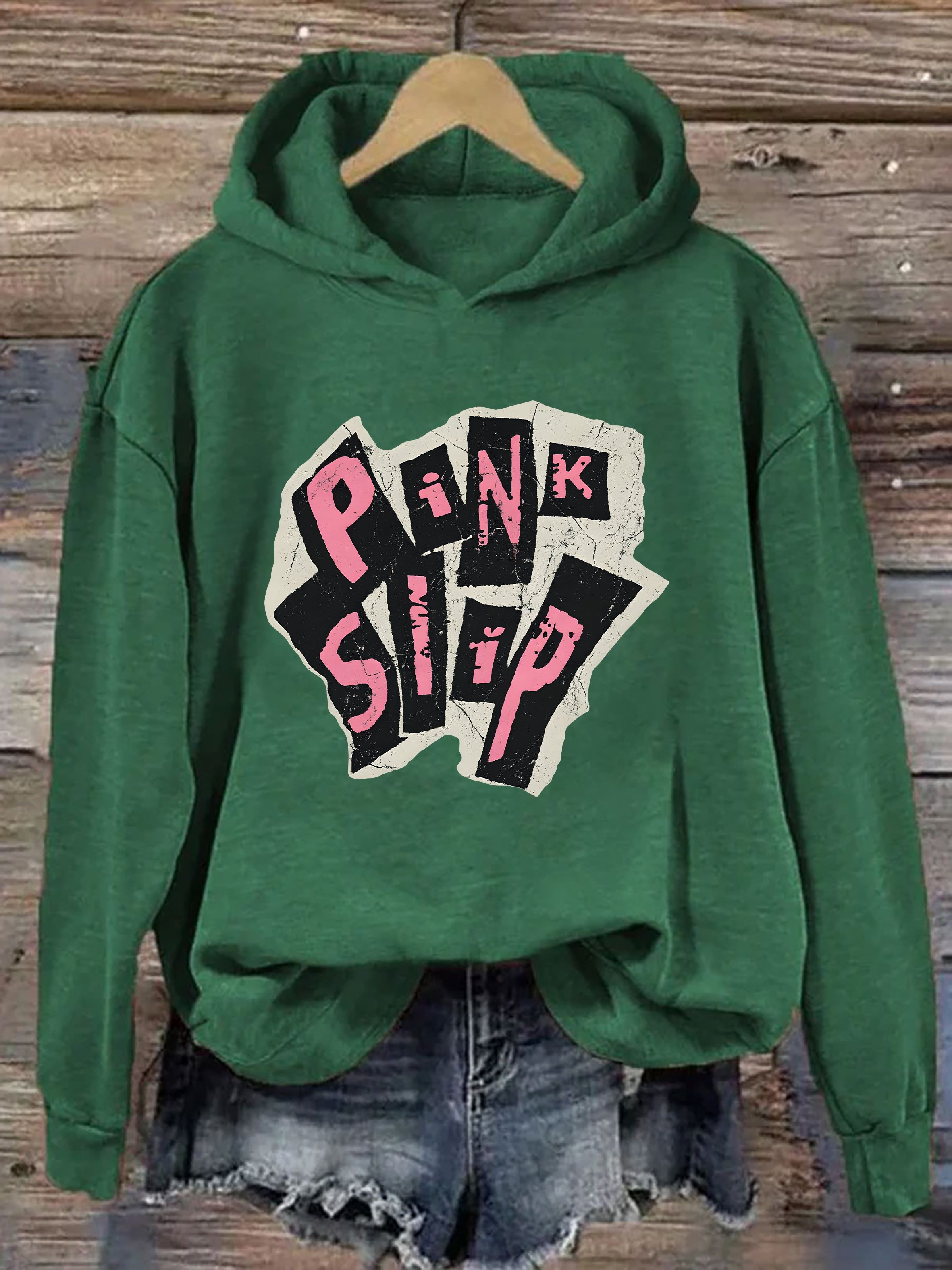 Pink Slip Hoodie