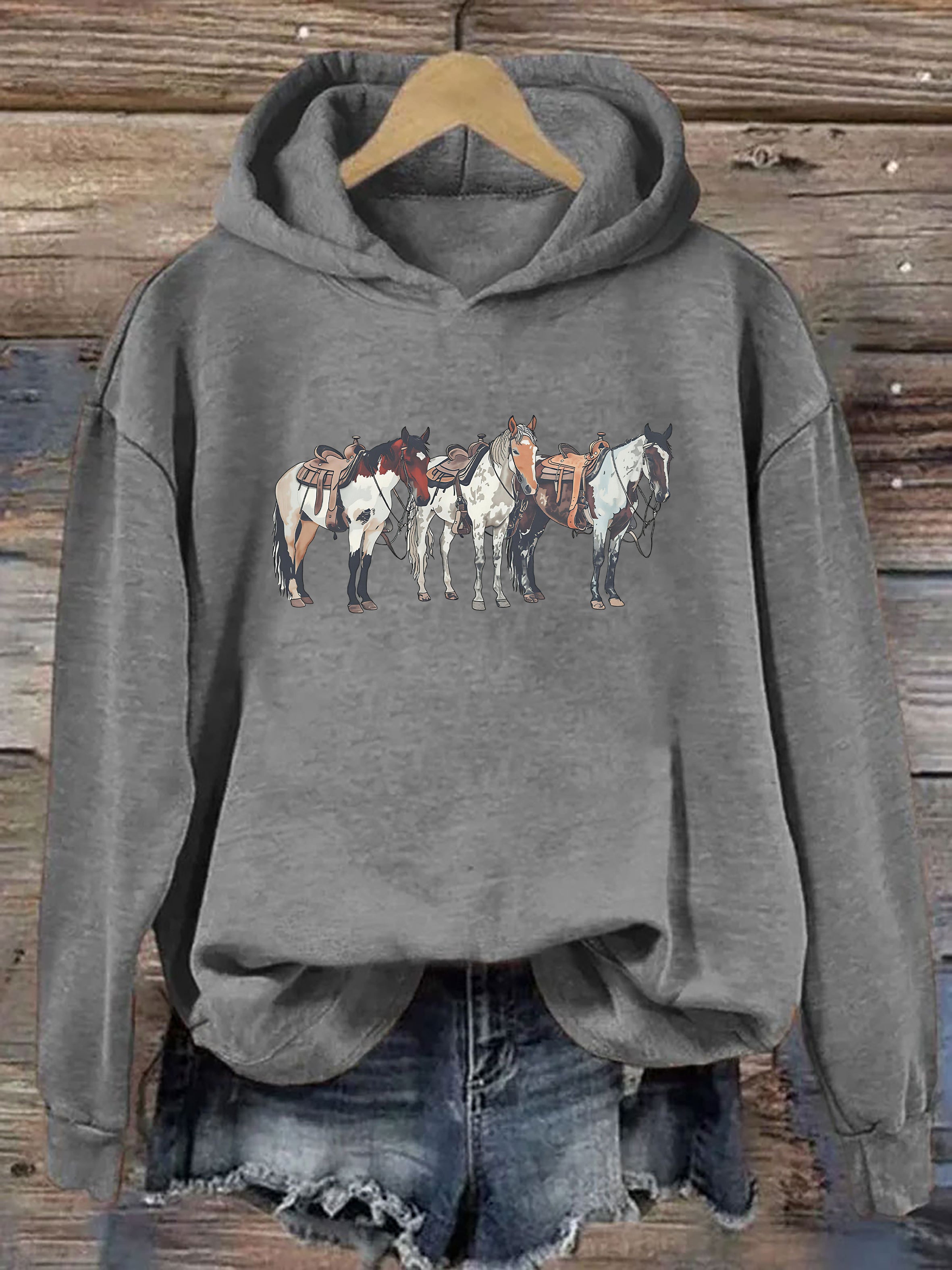 Western Horses Hoodie
