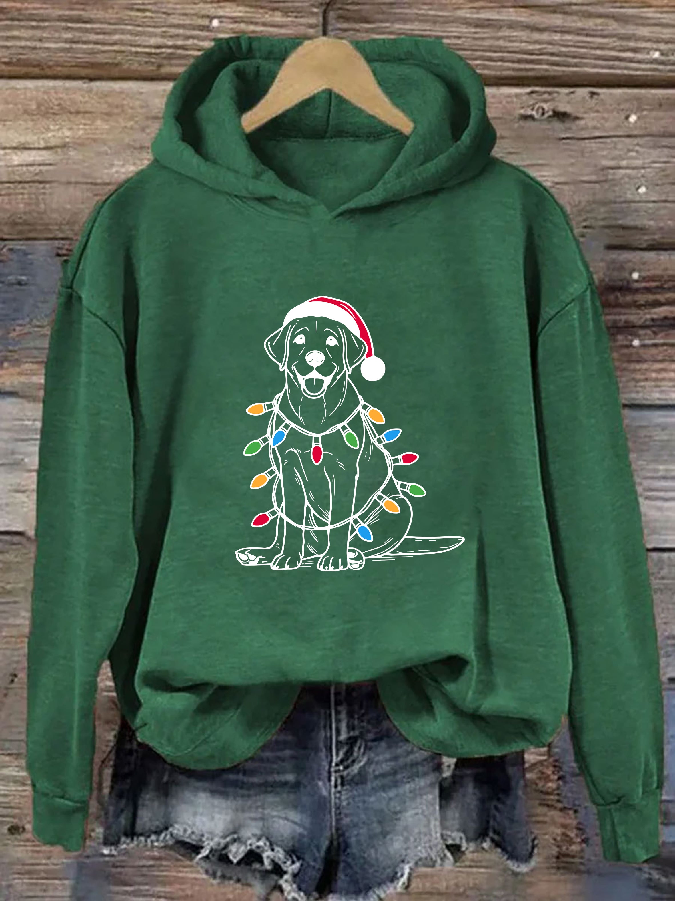 Festive Labrador Christmas Hoodie