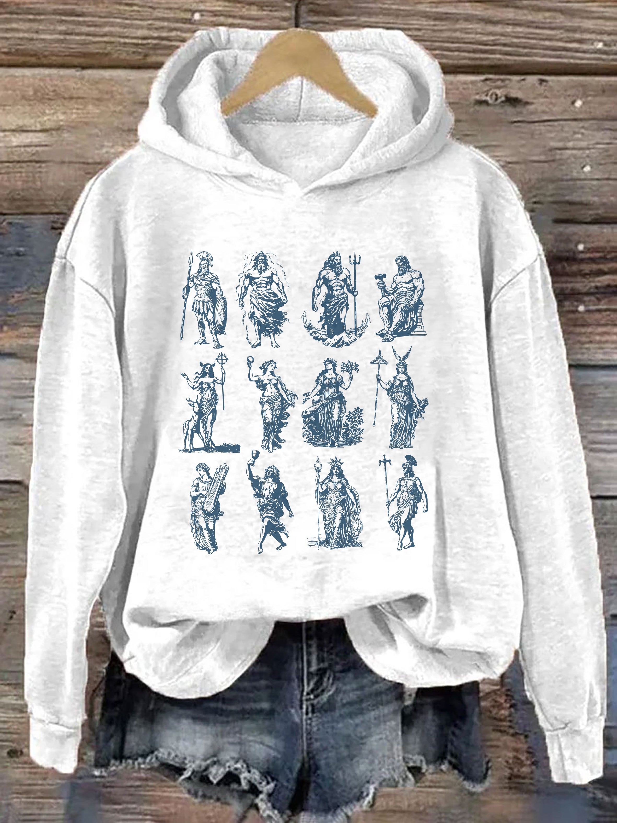 Classic Olympian Gods Hoodie