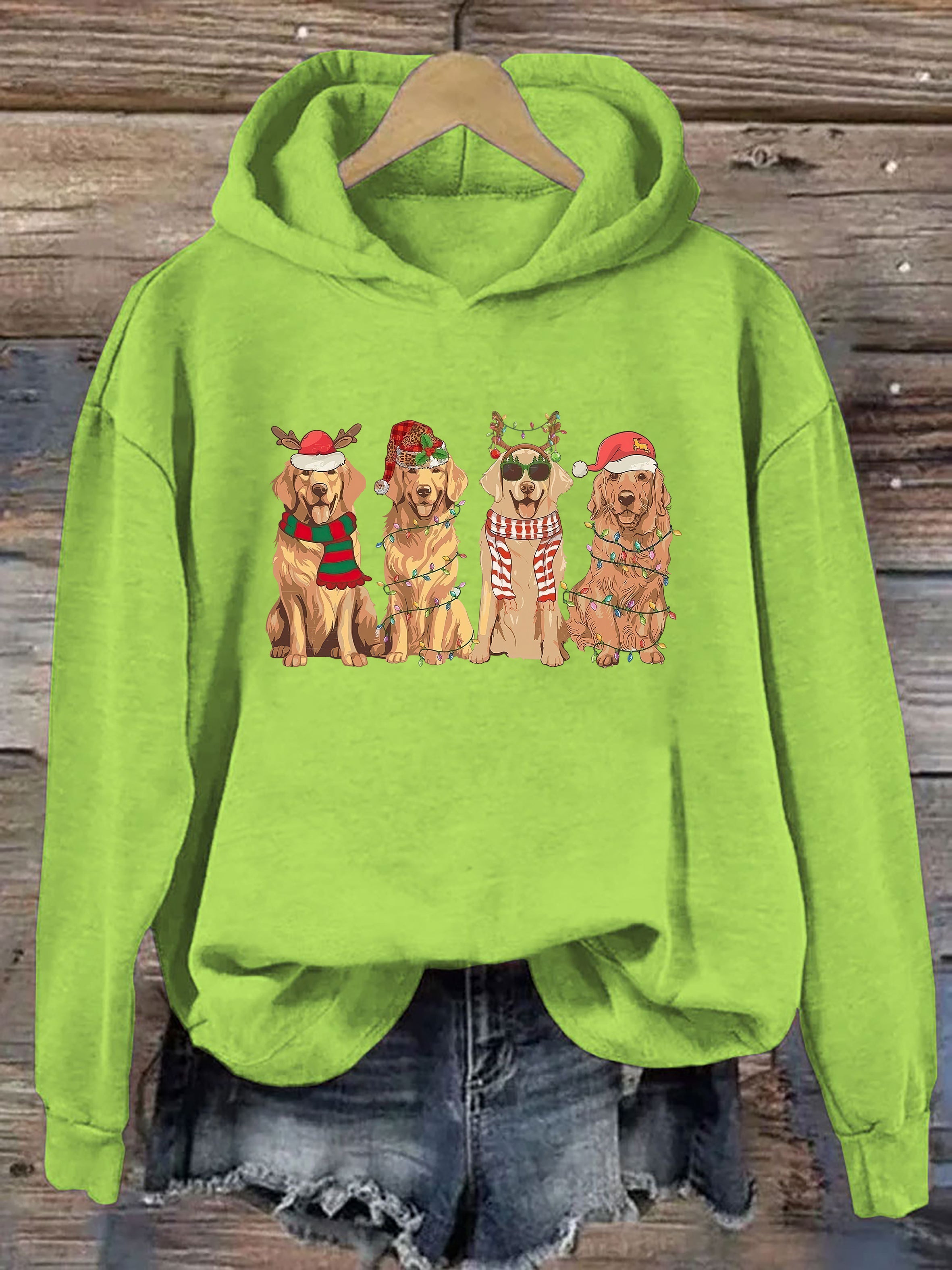 Golden Retriever Christmas Hoodie