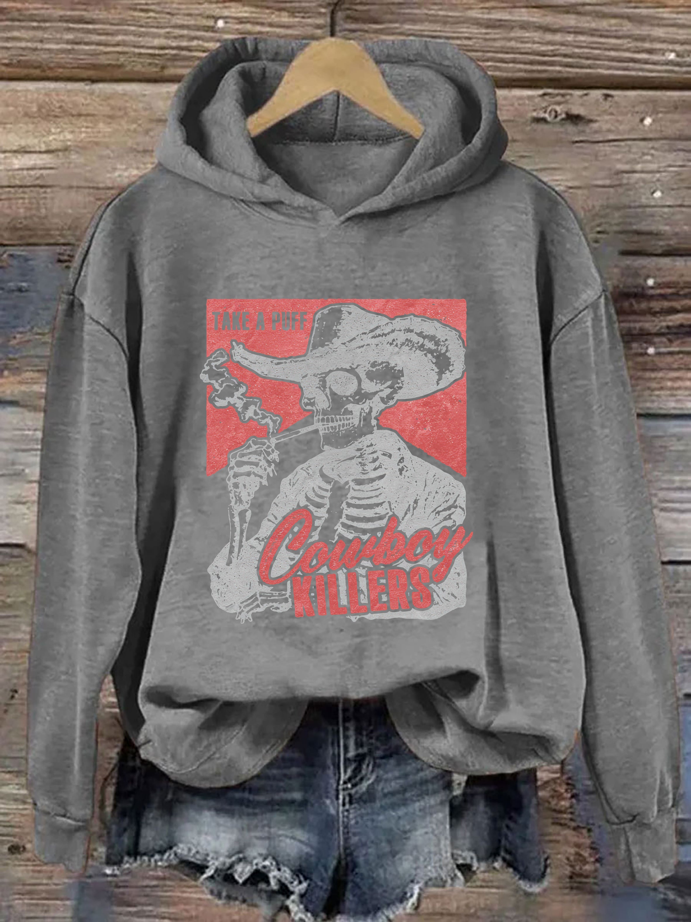 Smoking Skeleton Hoodie