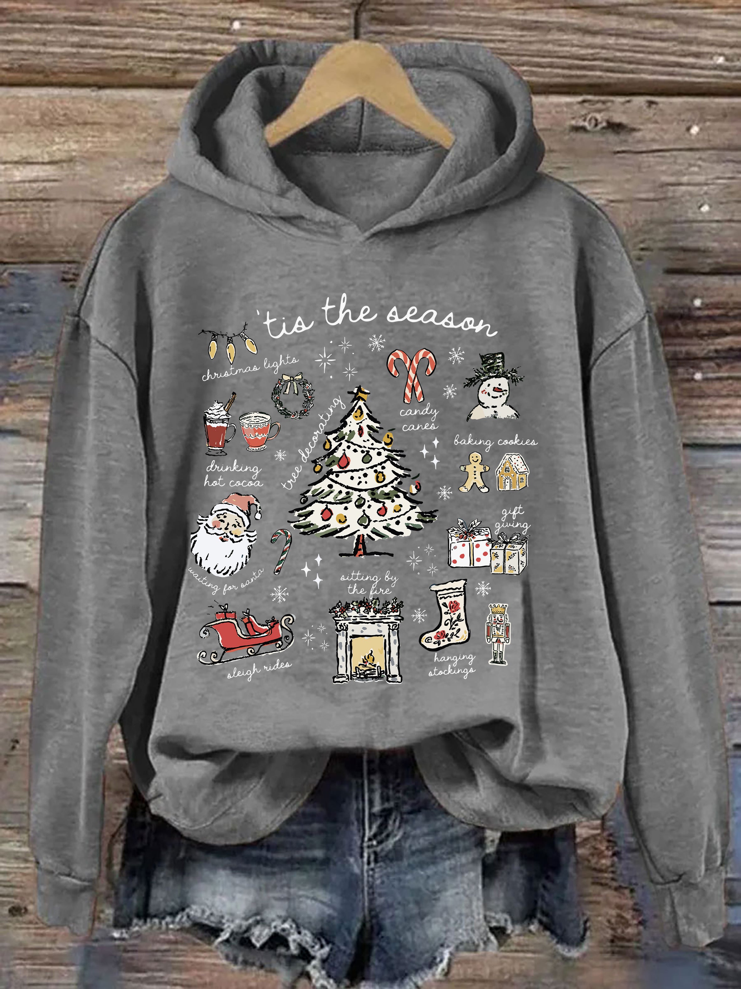 Tis The Season Christmas Hoodie