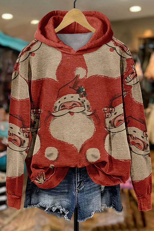 Retro Santa Hoodie