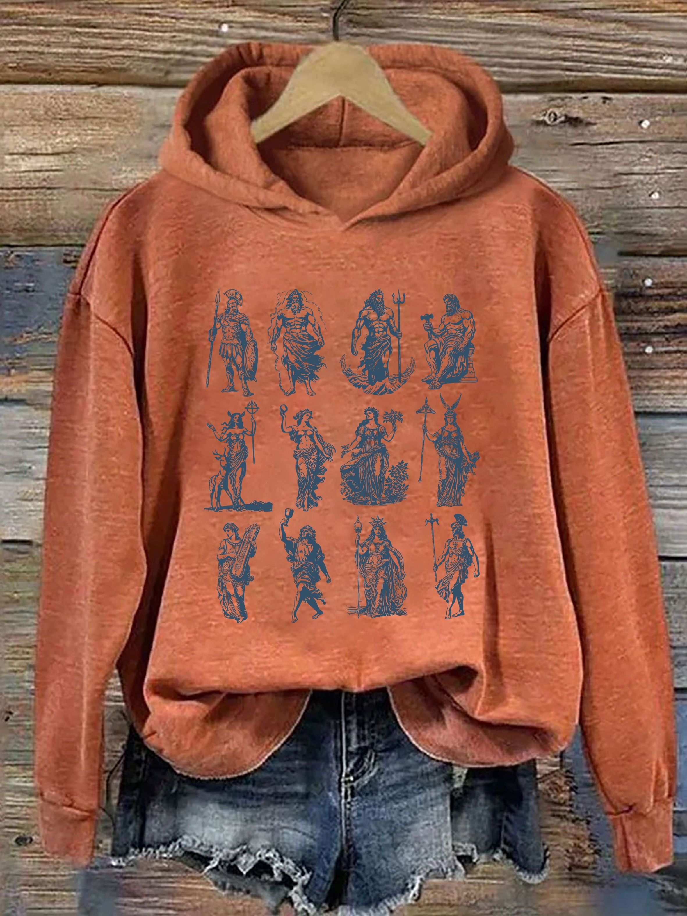 Classic Olympian Gods Hoodie
