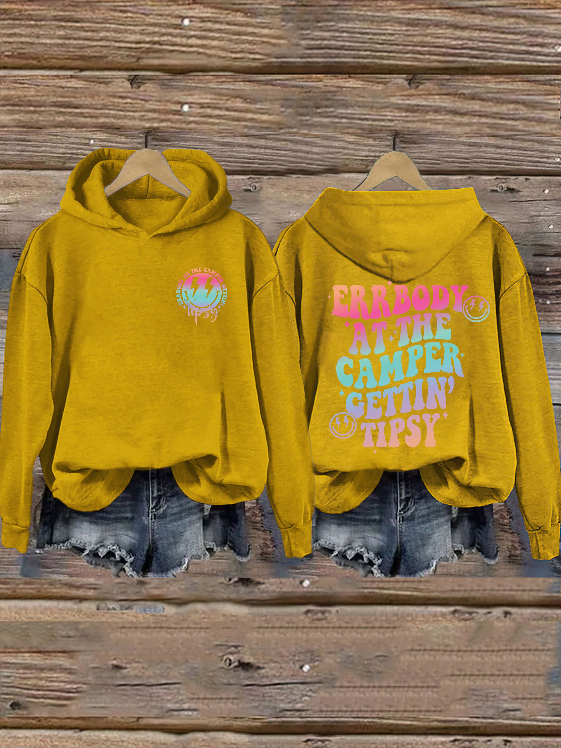 Errbody At The Camper Gettin' Tipsy Hoodie