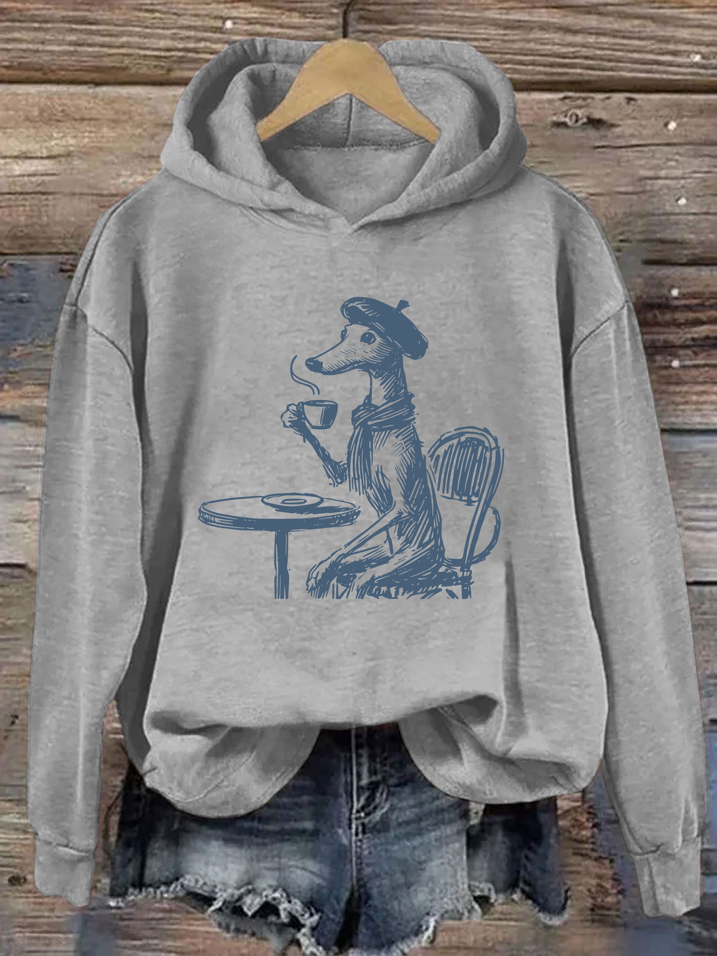 Greyhound, Whippet Hoodie