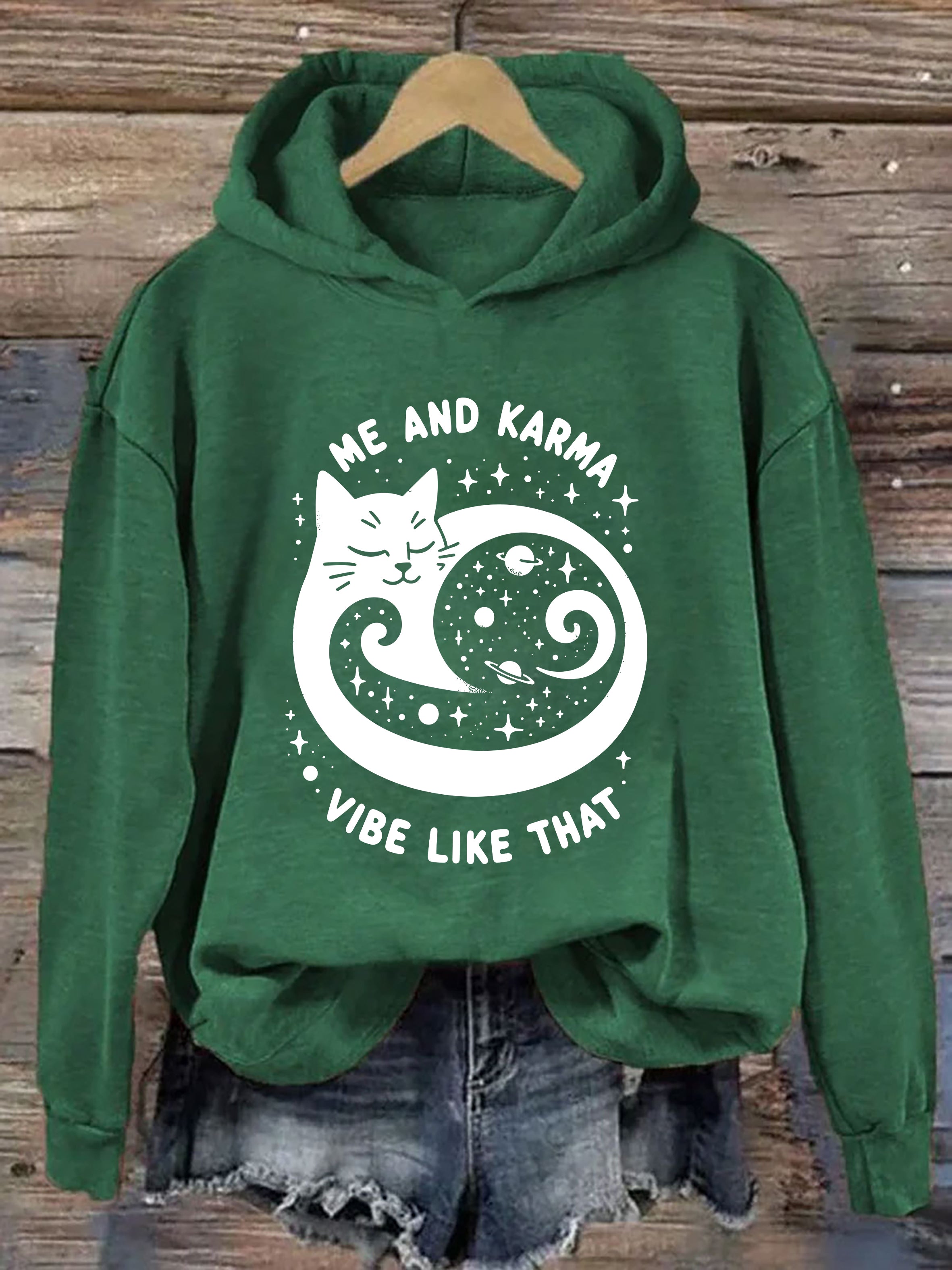 Me And My Karma Vibe Like That Hoodie