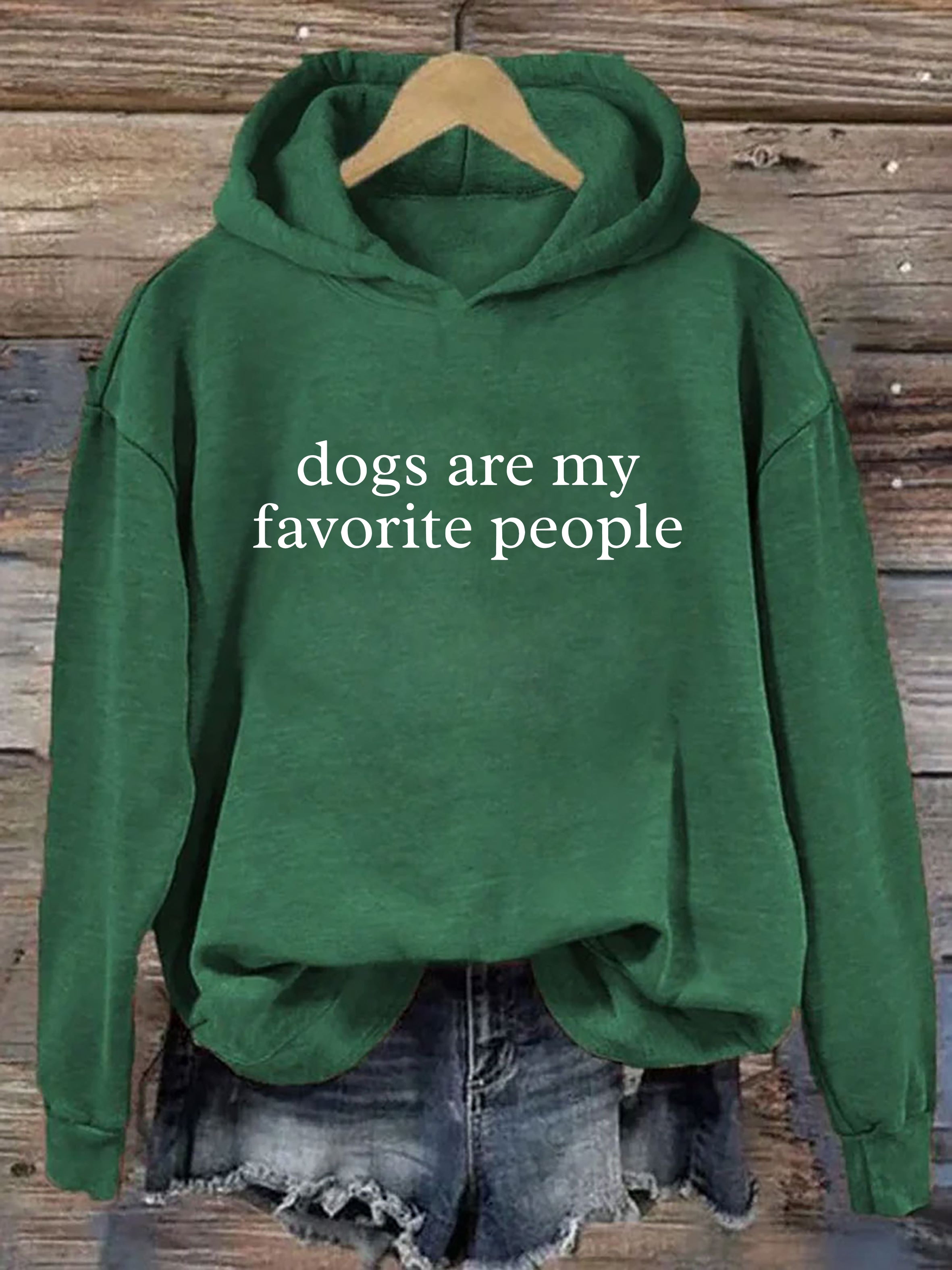 Dogs Are My Favorite People Hoodie