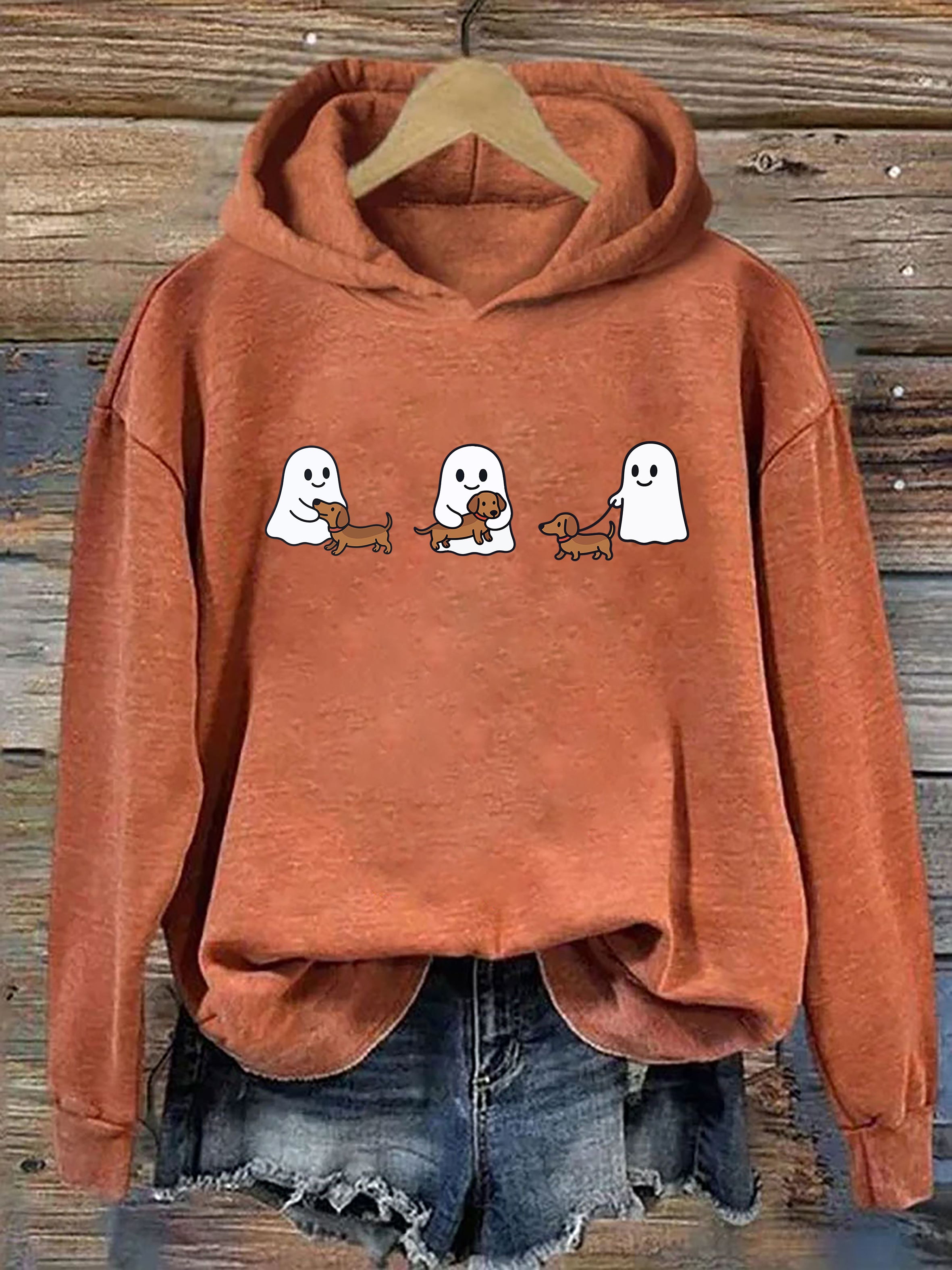 Ghost Trio Halloween Hoodie