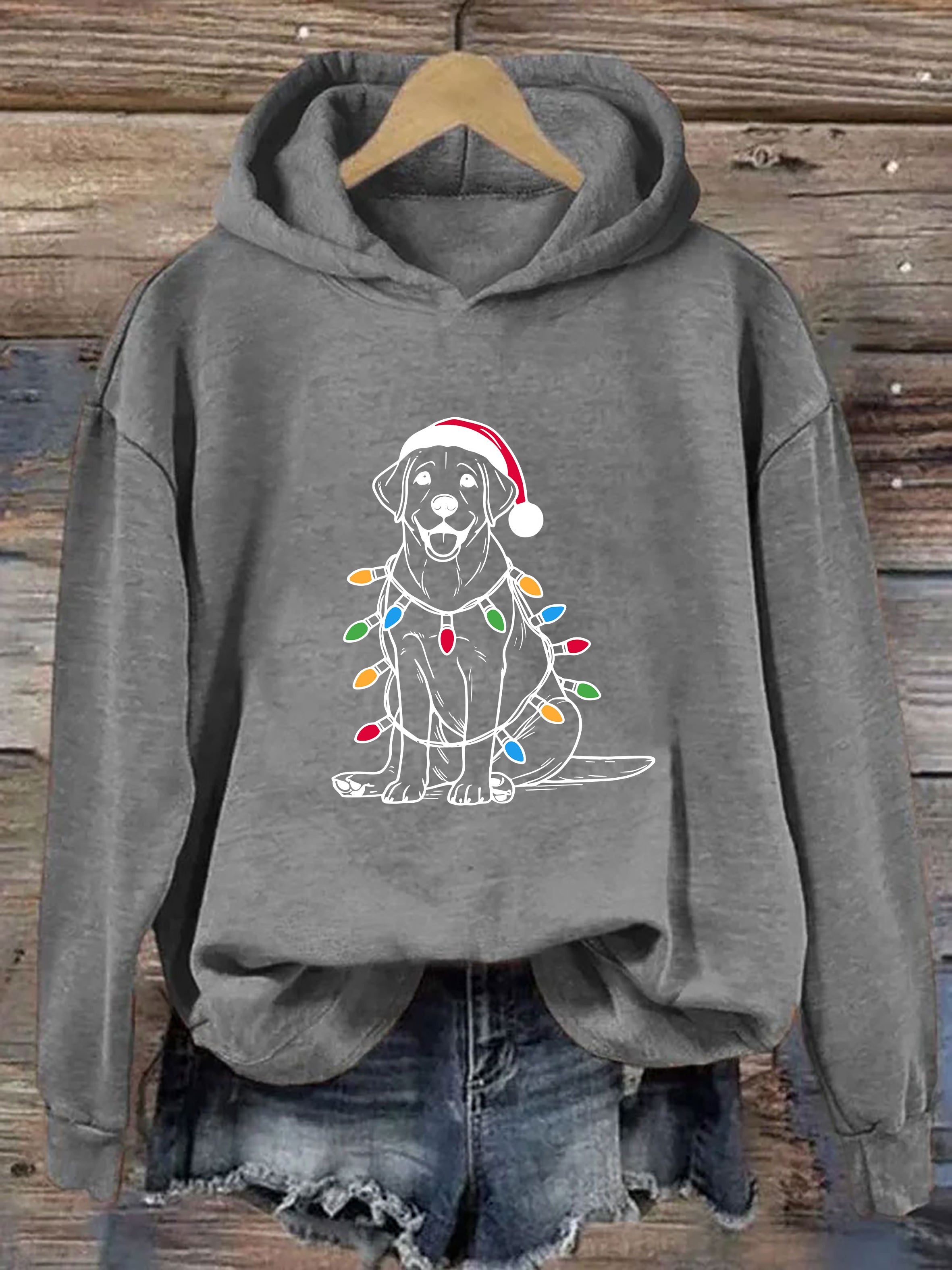 Festive Labrador Christmas Hoodie