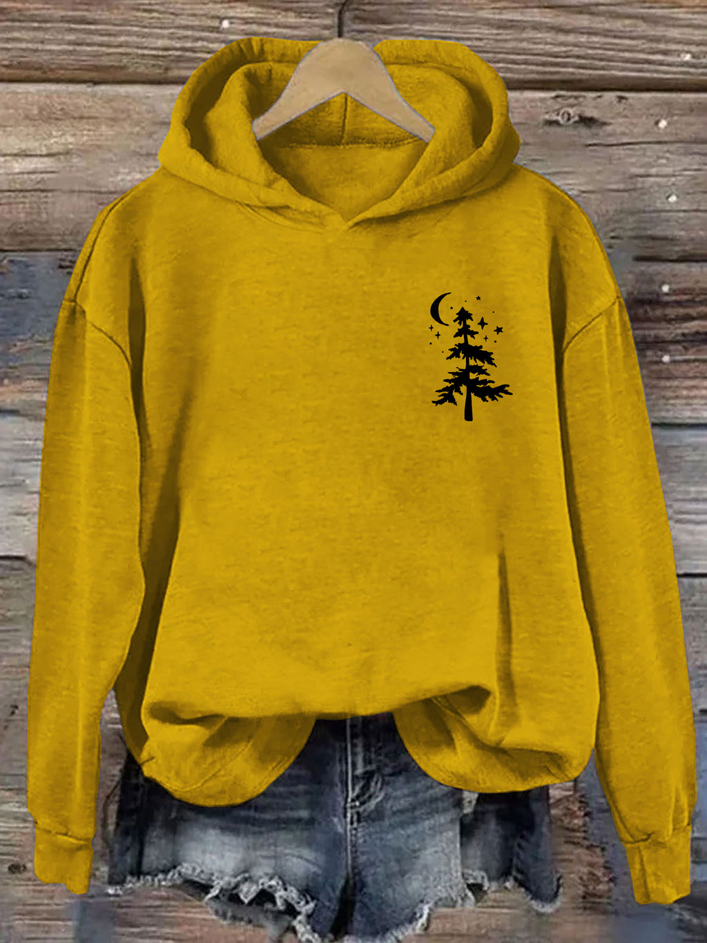 No City Lights Just Camp Fire Nights Hoodie