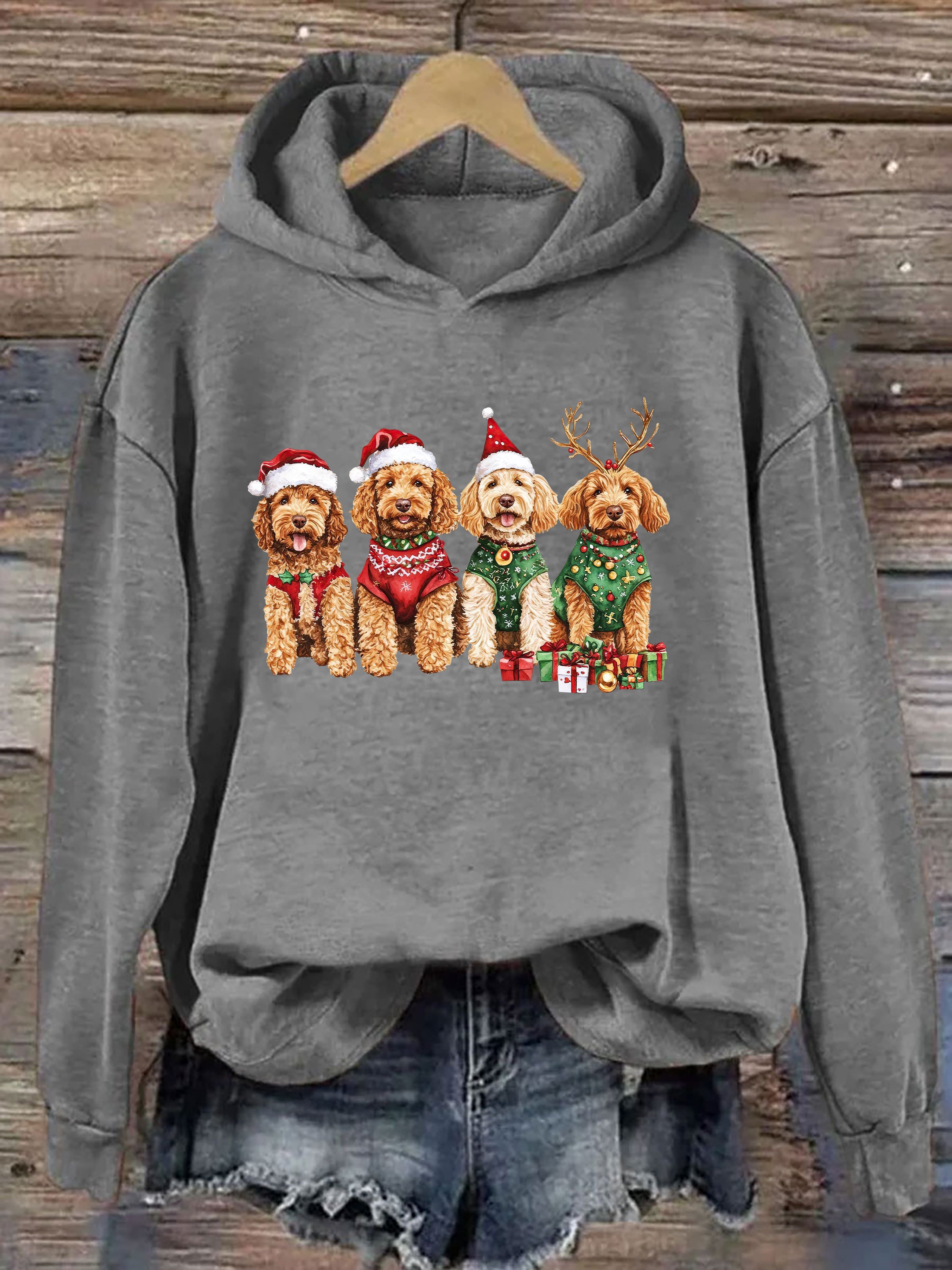 Christmas Dog Hoodie