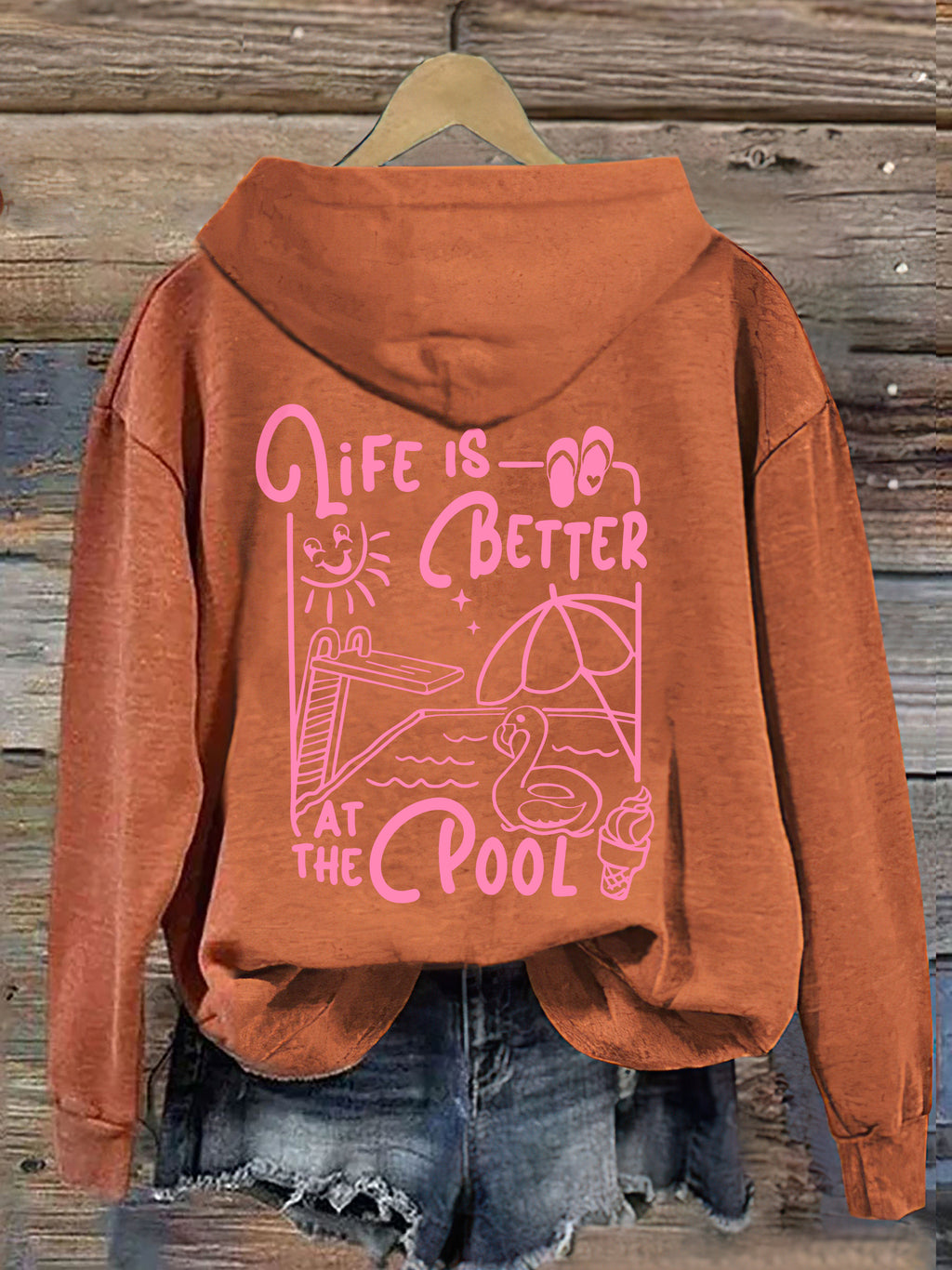 Life Is Better At The Pool Hoodie