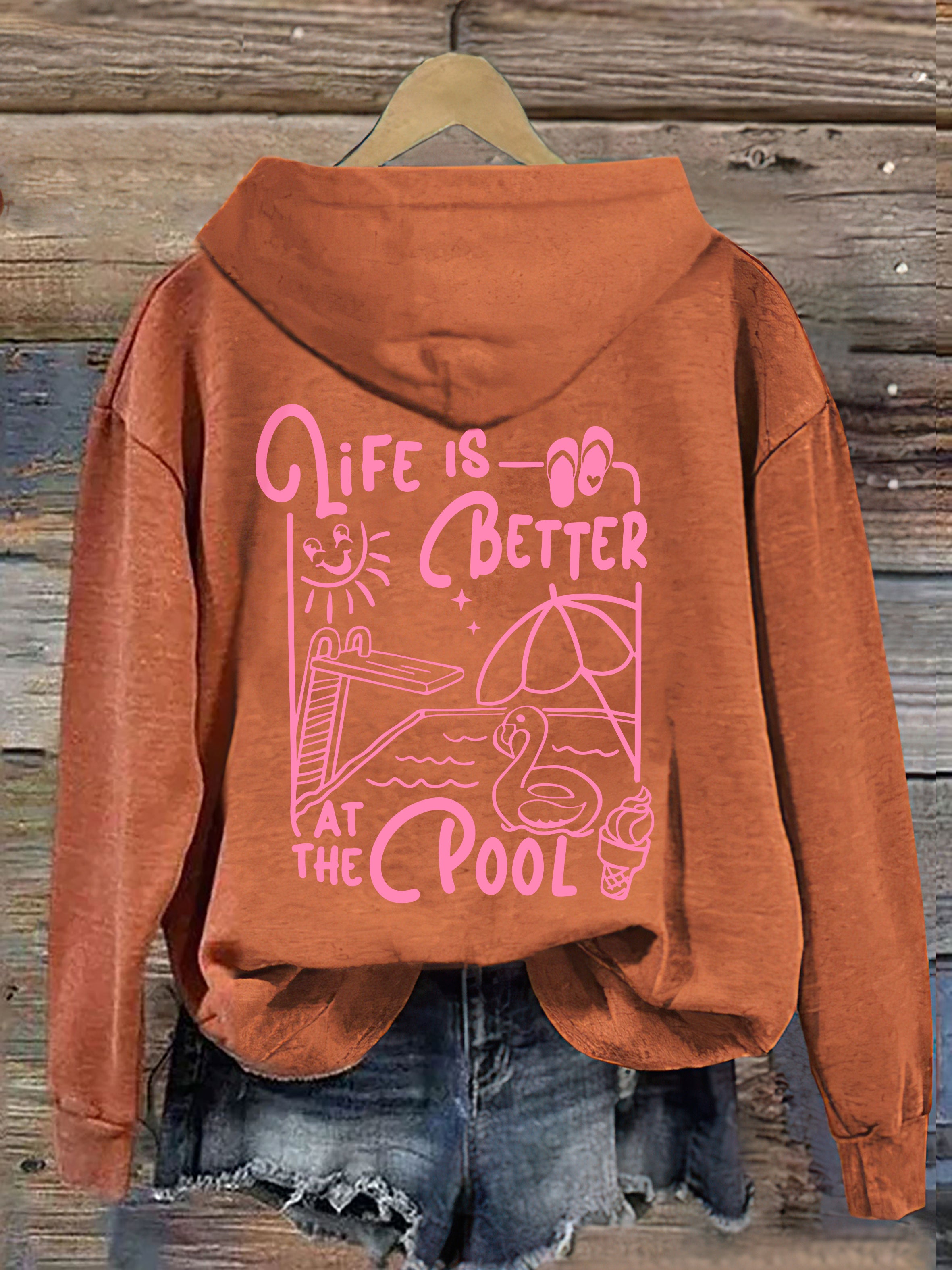 Life Is Better At The Pool Hoodie