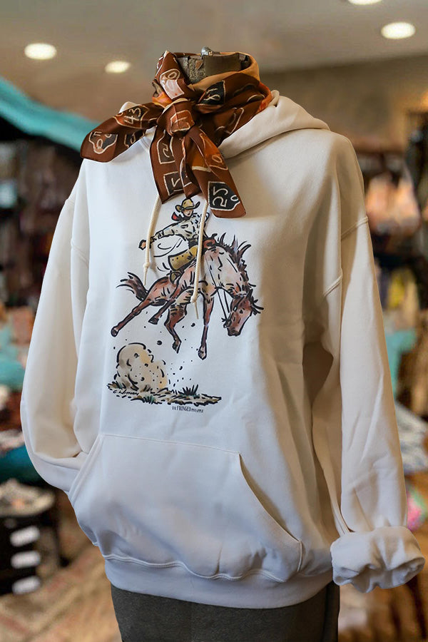Western Cowboy Pocket Hoodie
