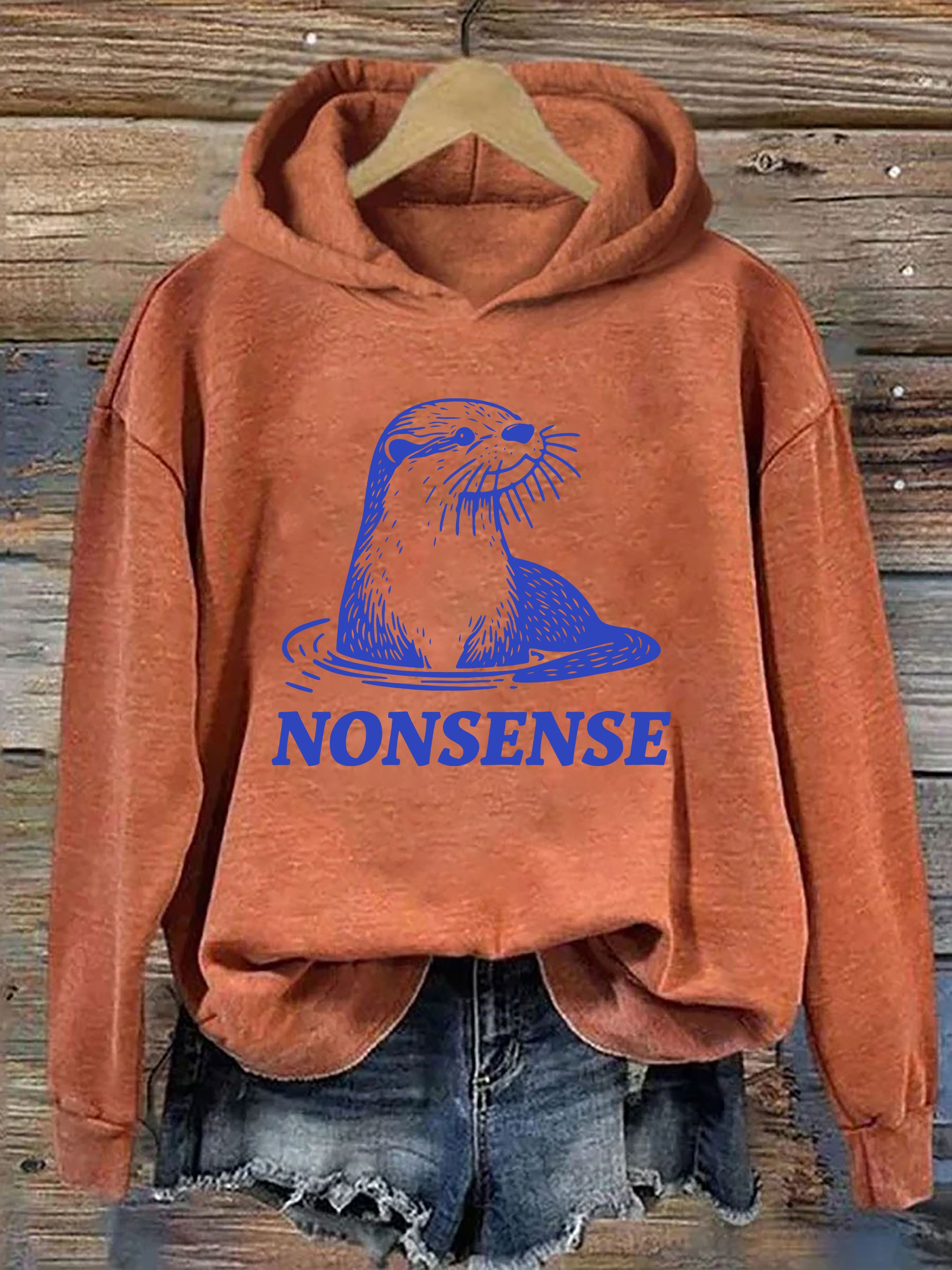Otter Nonsense Hoodie