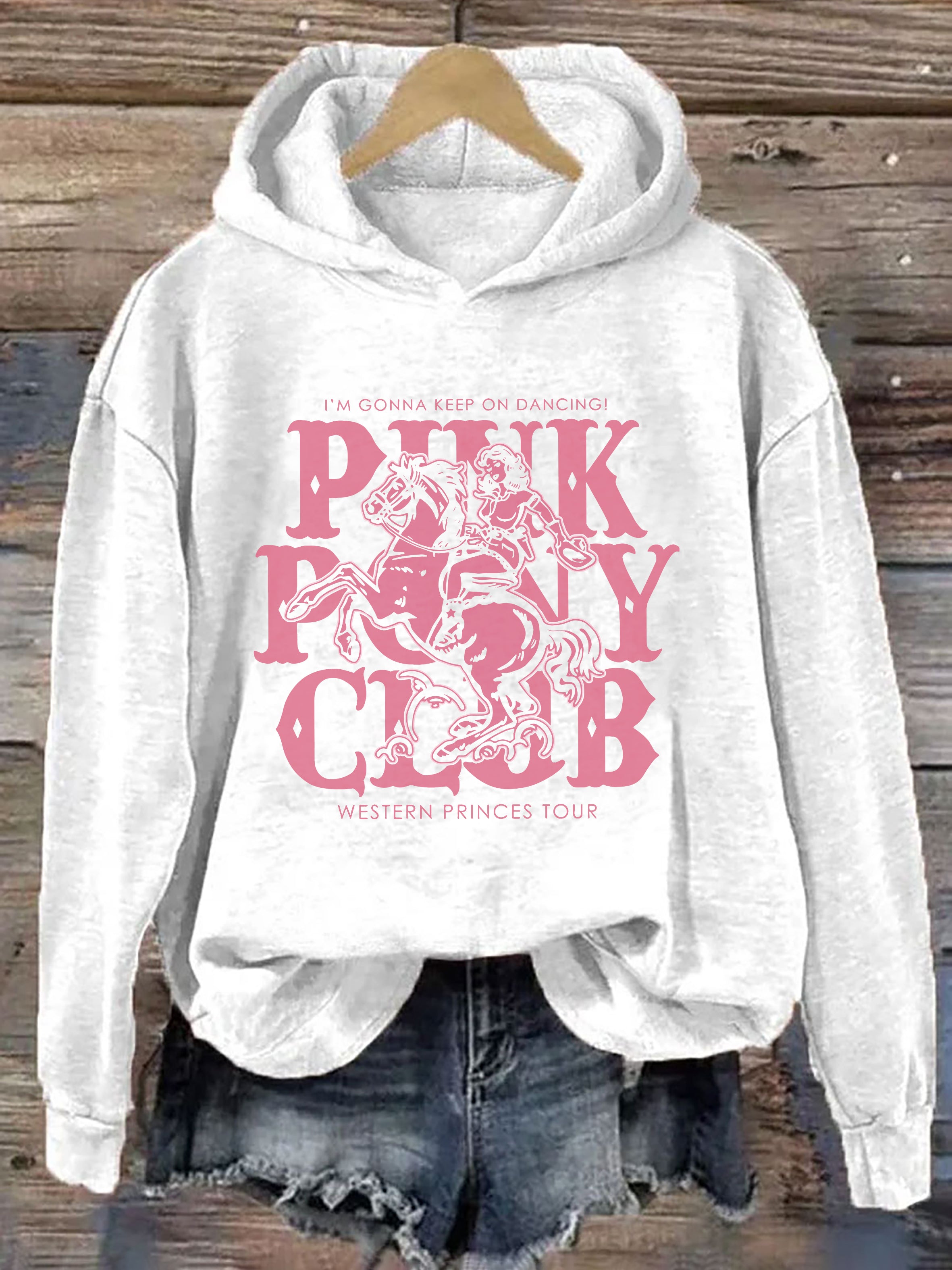 Pink Pony Club Hoodie