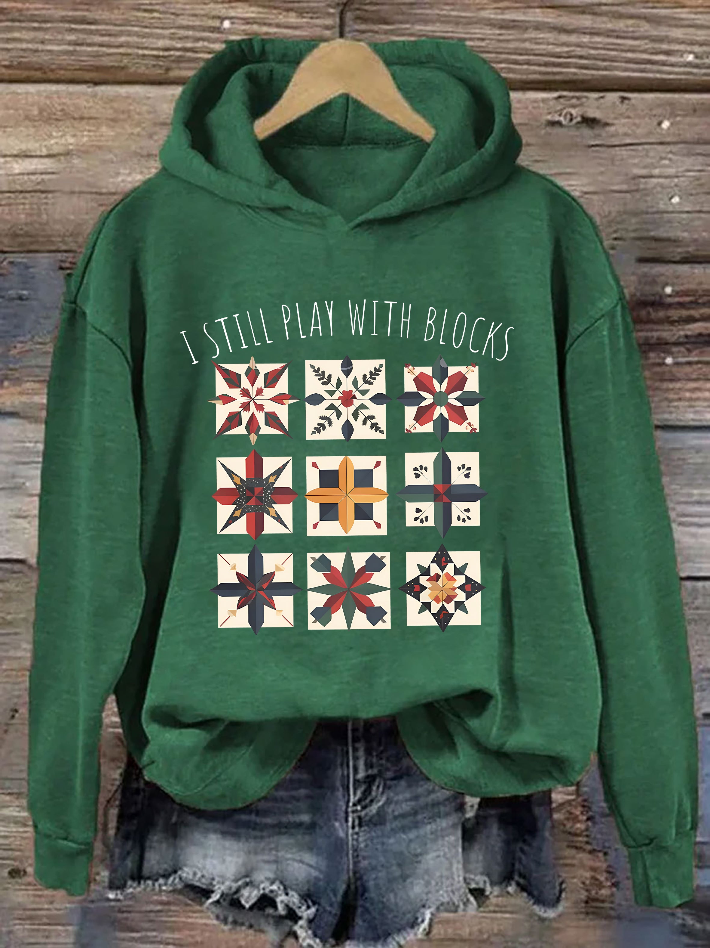 I Still Play With Blocks Hoodie Hoodie