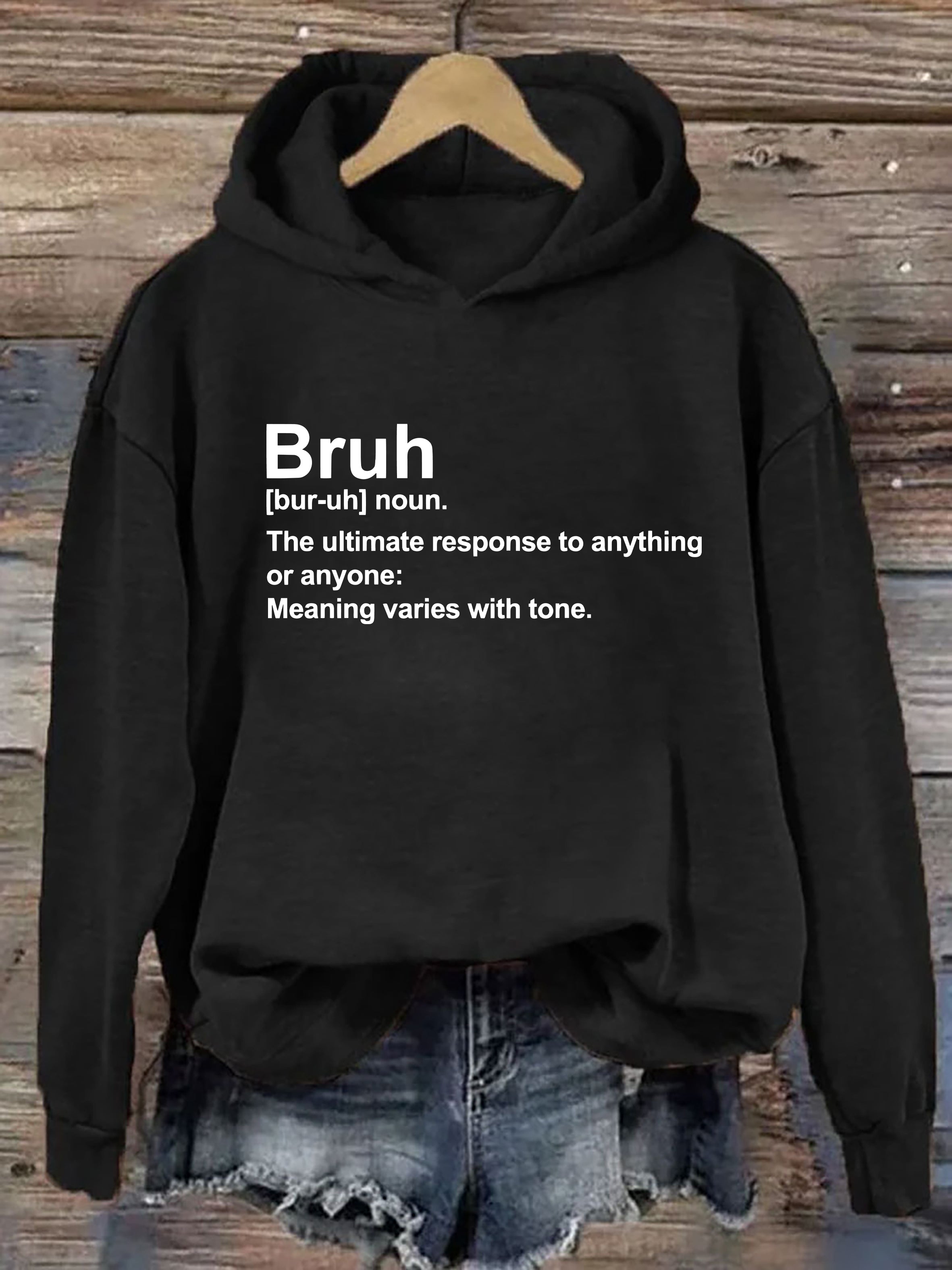 Bruh Definition Hoodie