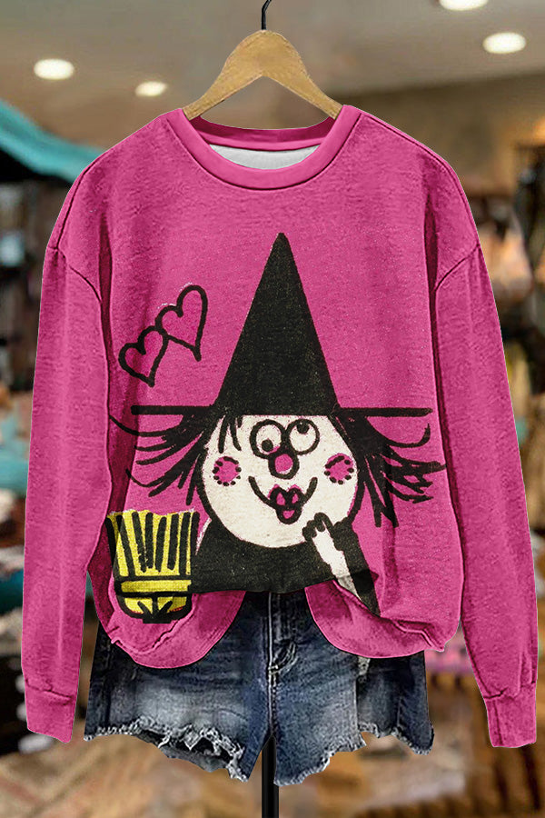 Halloween Funny Witch Sweatshirt