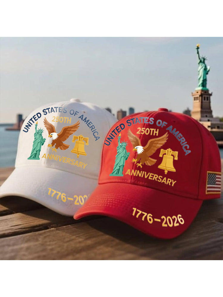 Unisex 250th Anniversary Of The United States Baseball Cap