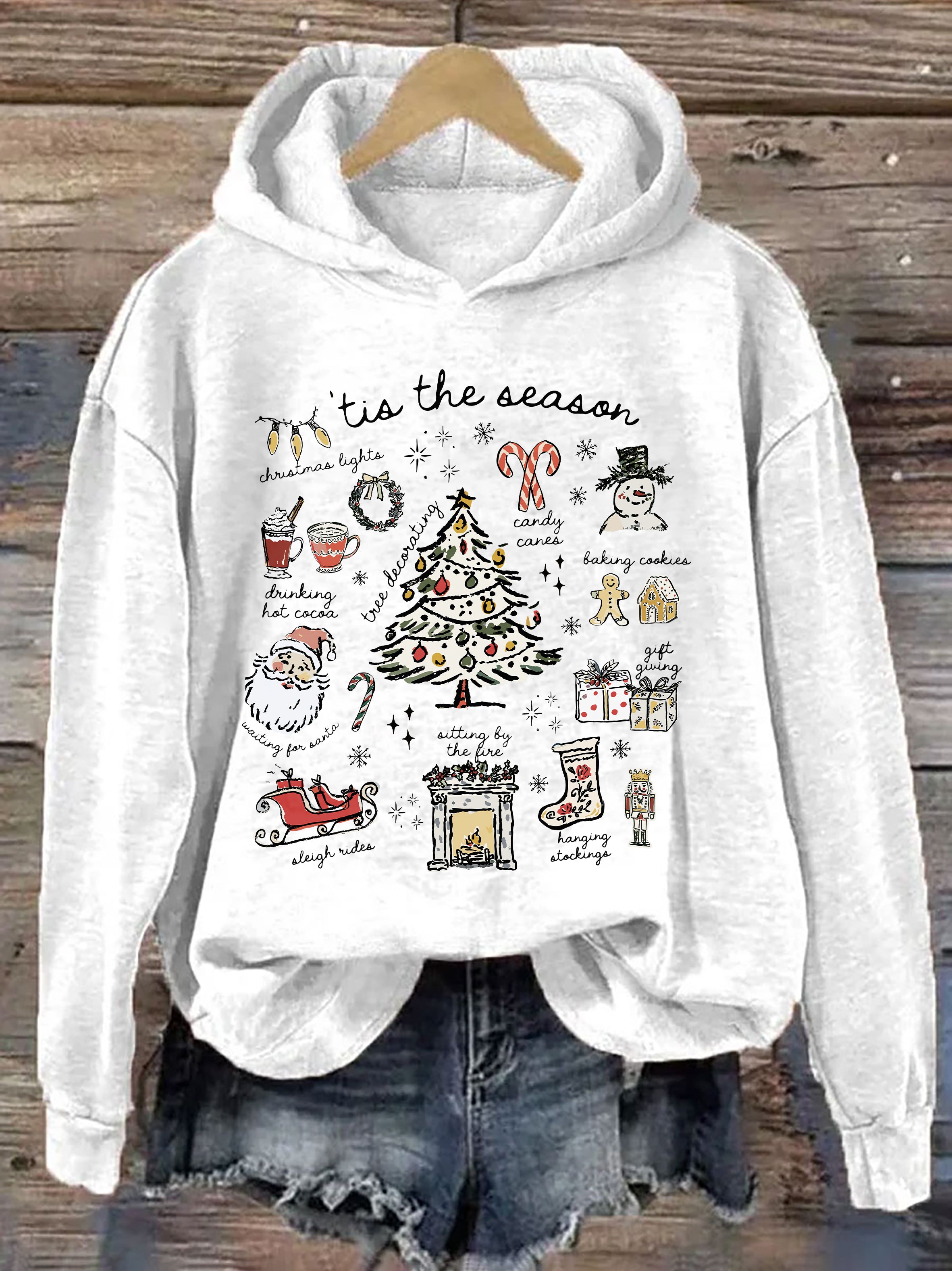 Tis The Season Christmas Hoodie