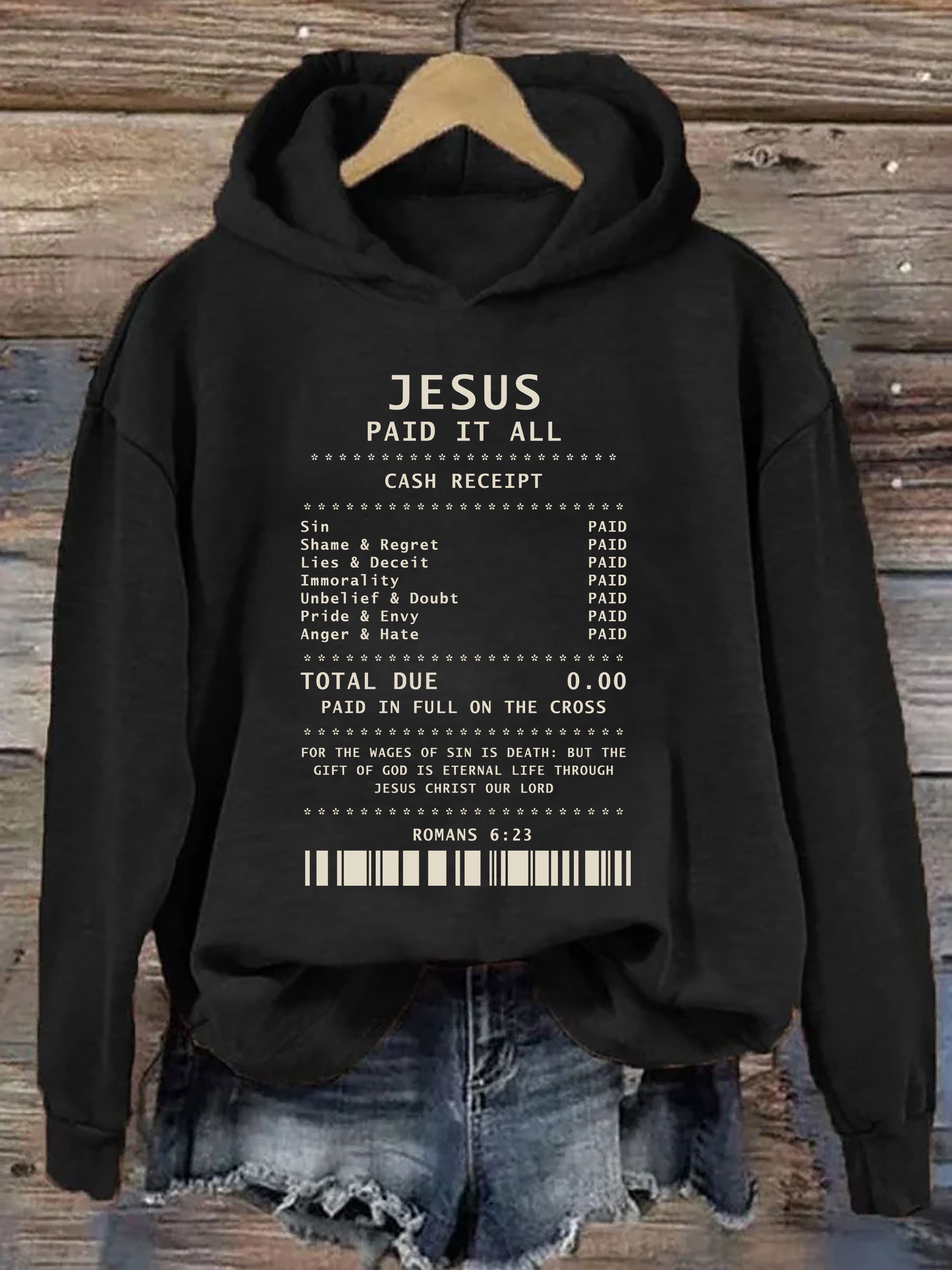Jesus Paid It All Hoodie