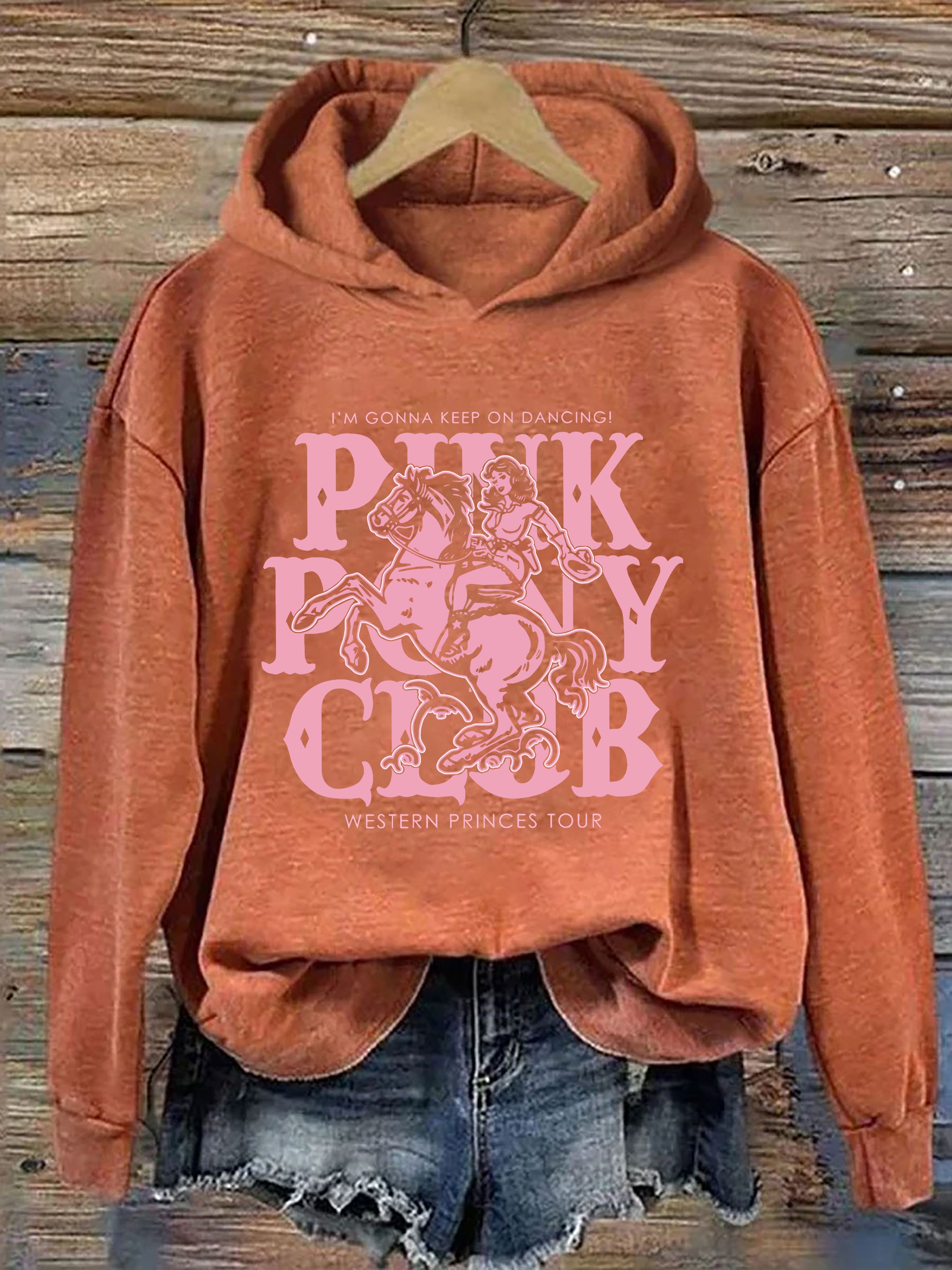 Pink Pony Club Hoodie