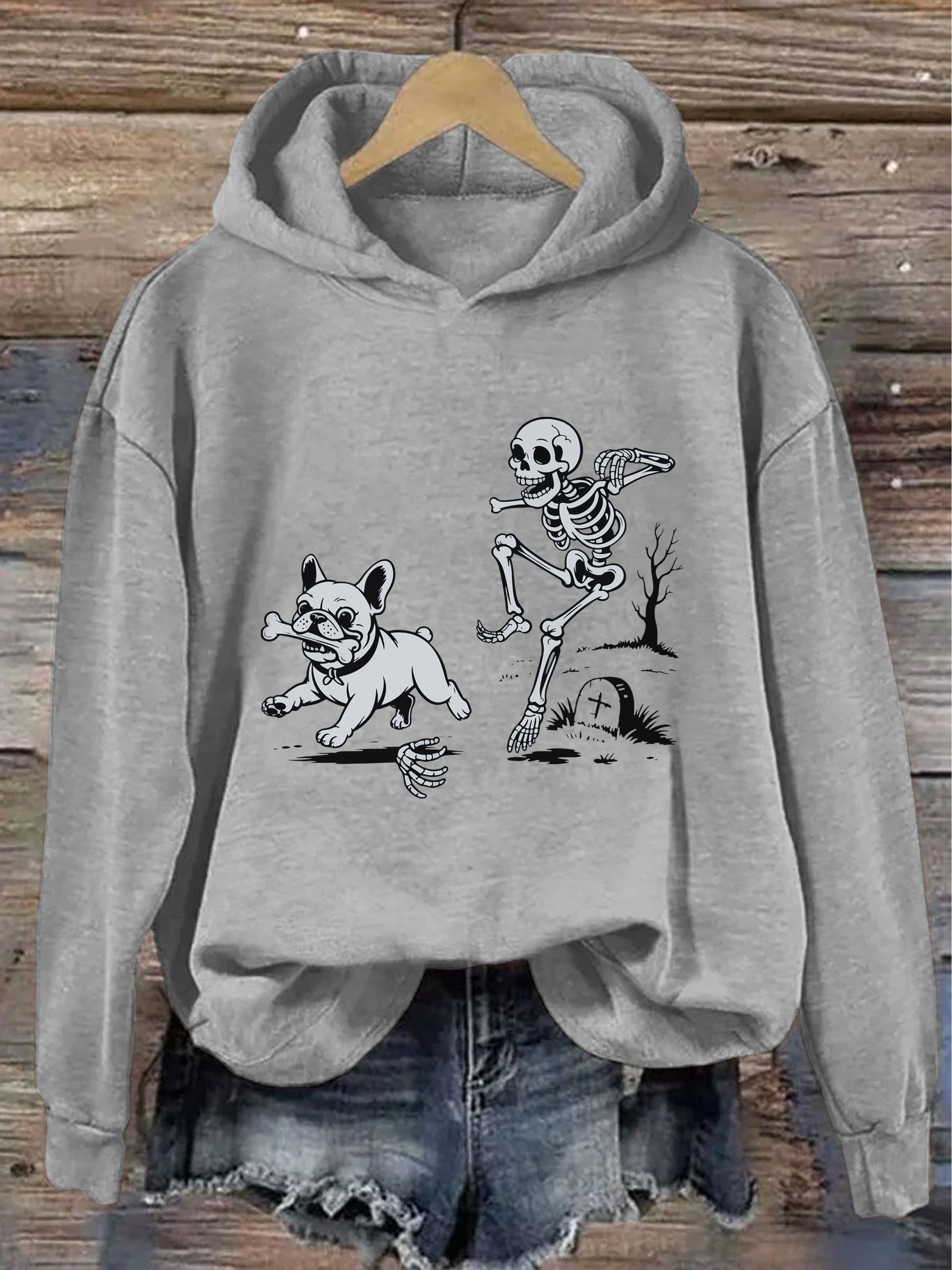 Halloween French Bulldog Hoodie