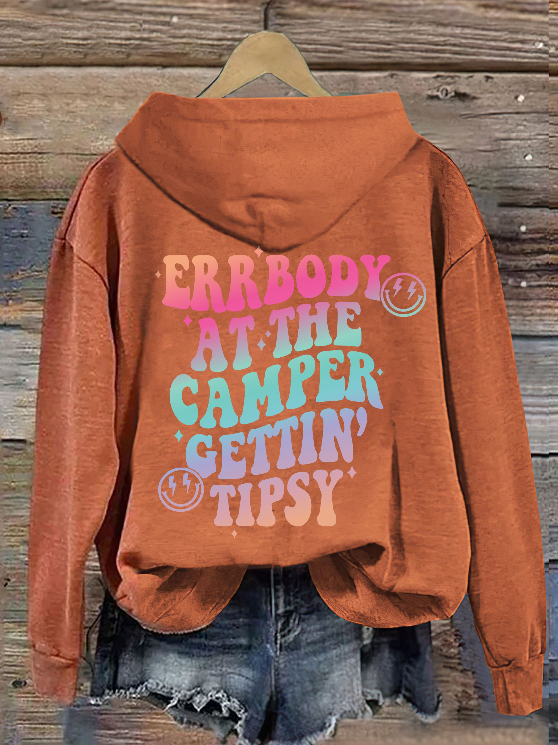 Errbody At The Camper Gettin' Tipsy Hoodie