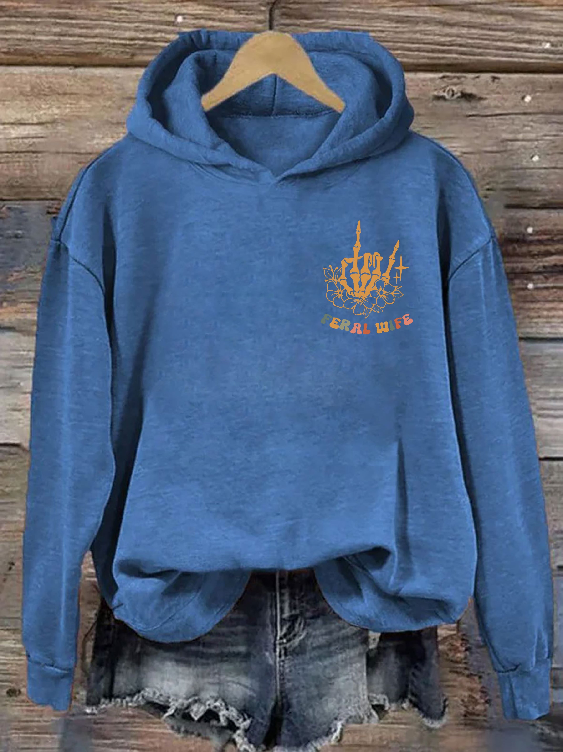 Somebody's Feral Wife Hoodie