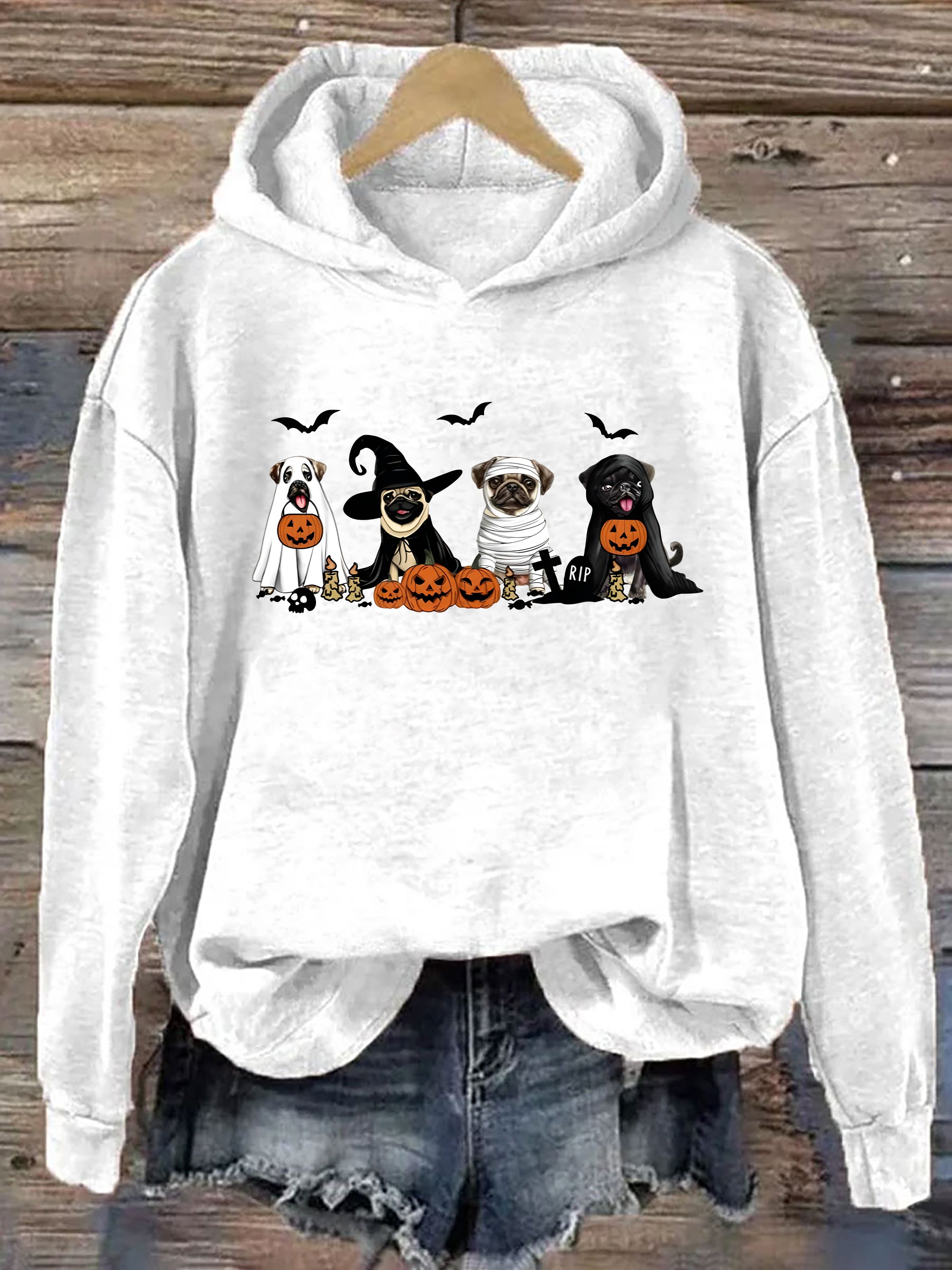 Pug Halloween Hoodie